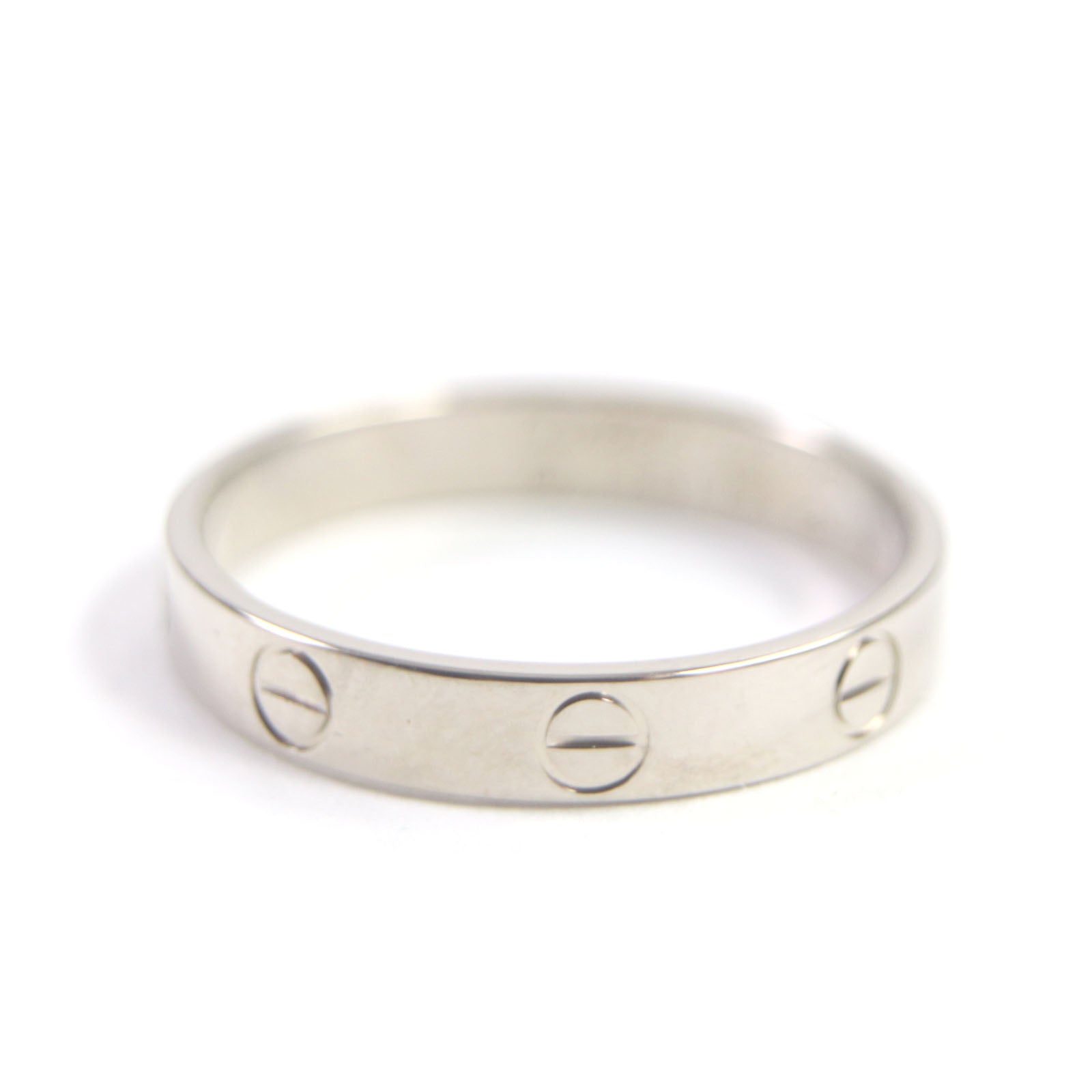 Cartier Mini Love Ring 750 Silver 59