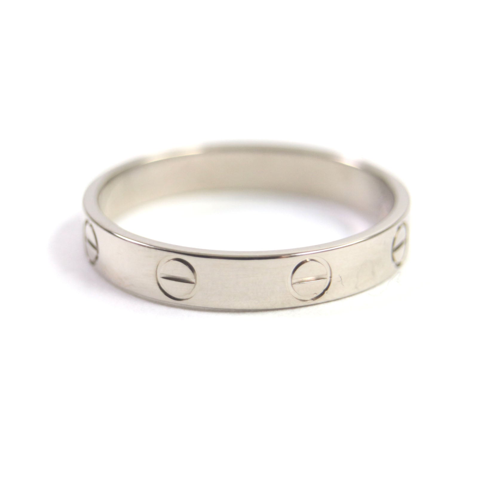 Cartier Mini Love Ring 750 Silver 59