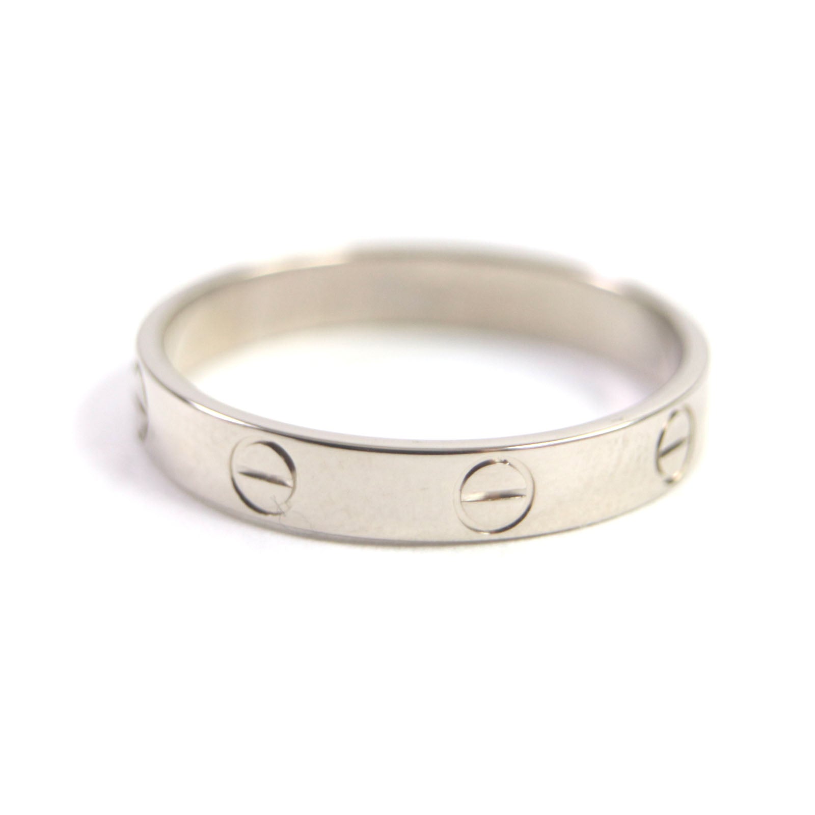 Cartier Mini Love Ring 750 Silver 59