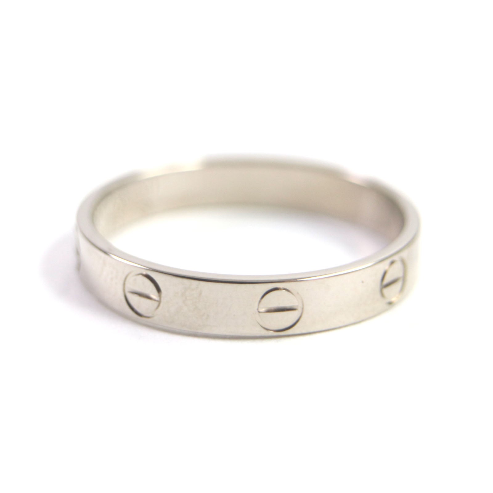 Cartier Mini Love Ring 750 Silver 59