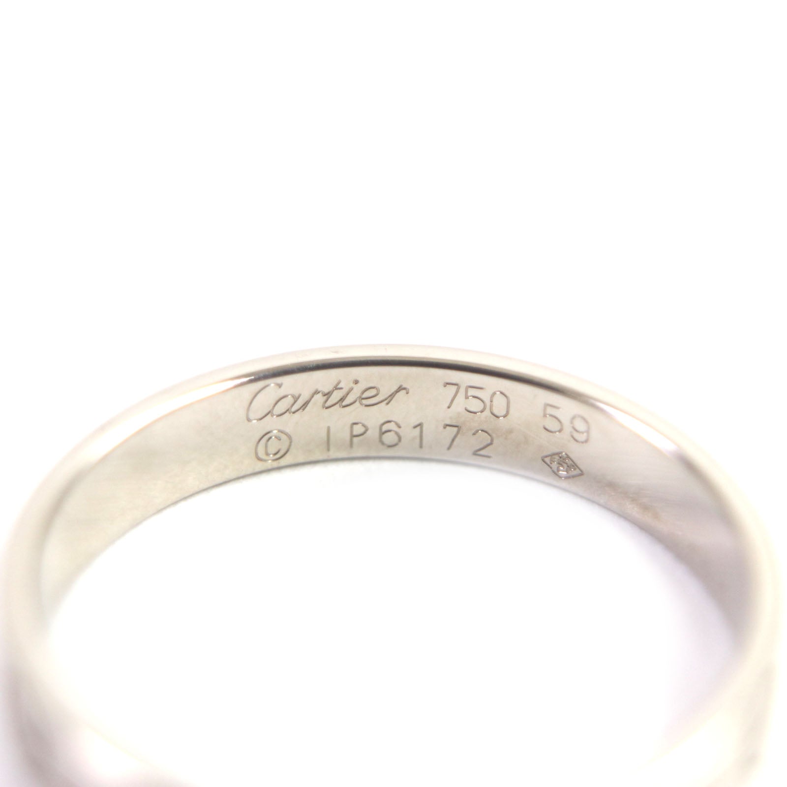 Cartier Mini Love Ring 750 Silver 59