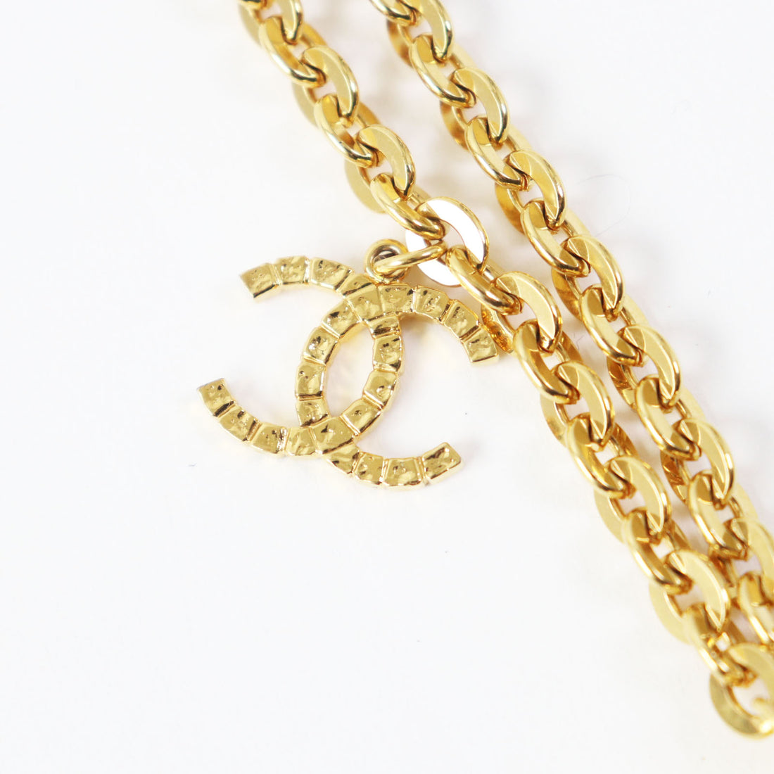 Chanel COCO Mark Long Necklace Gold