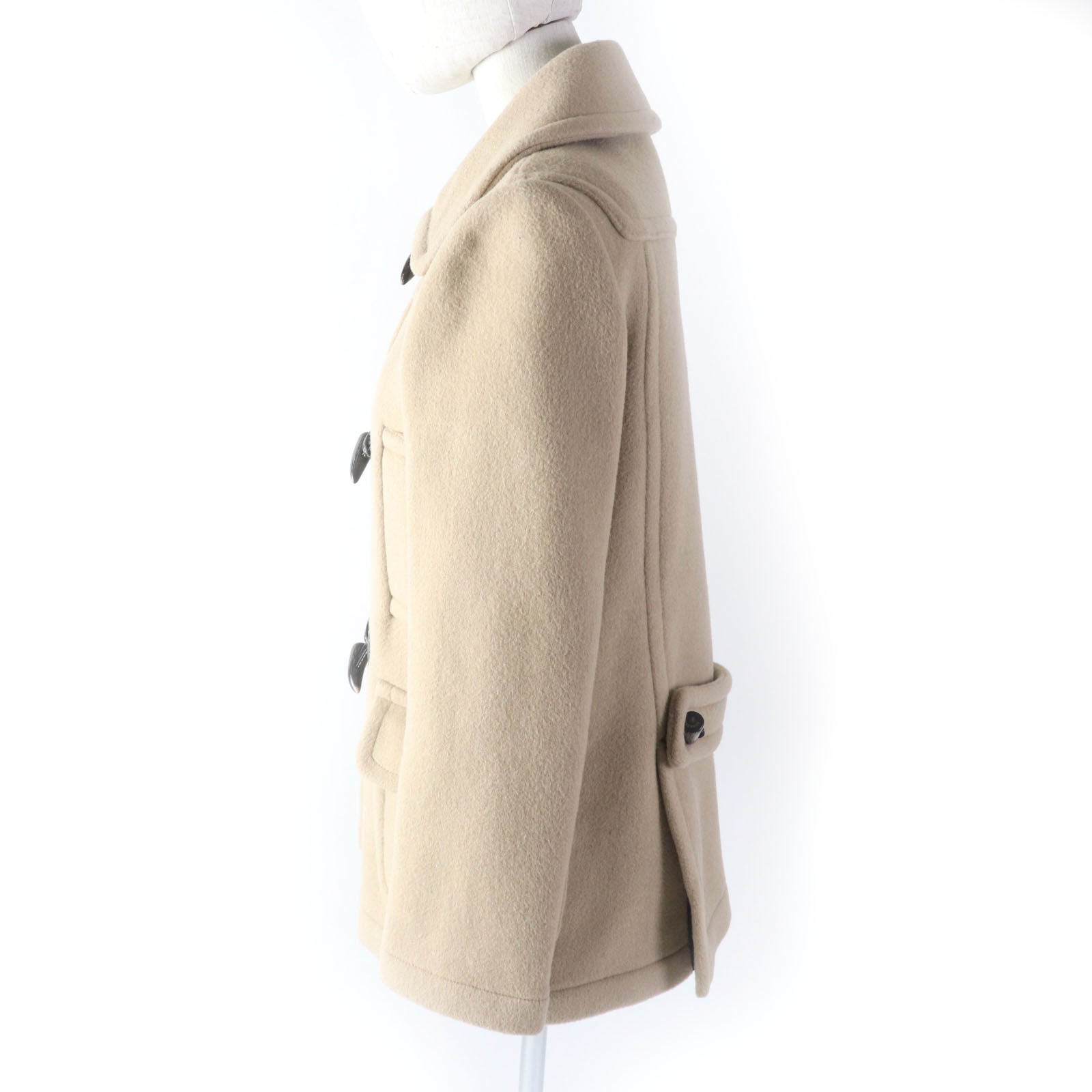 Burberry Wool Duffel Coat Beige Women