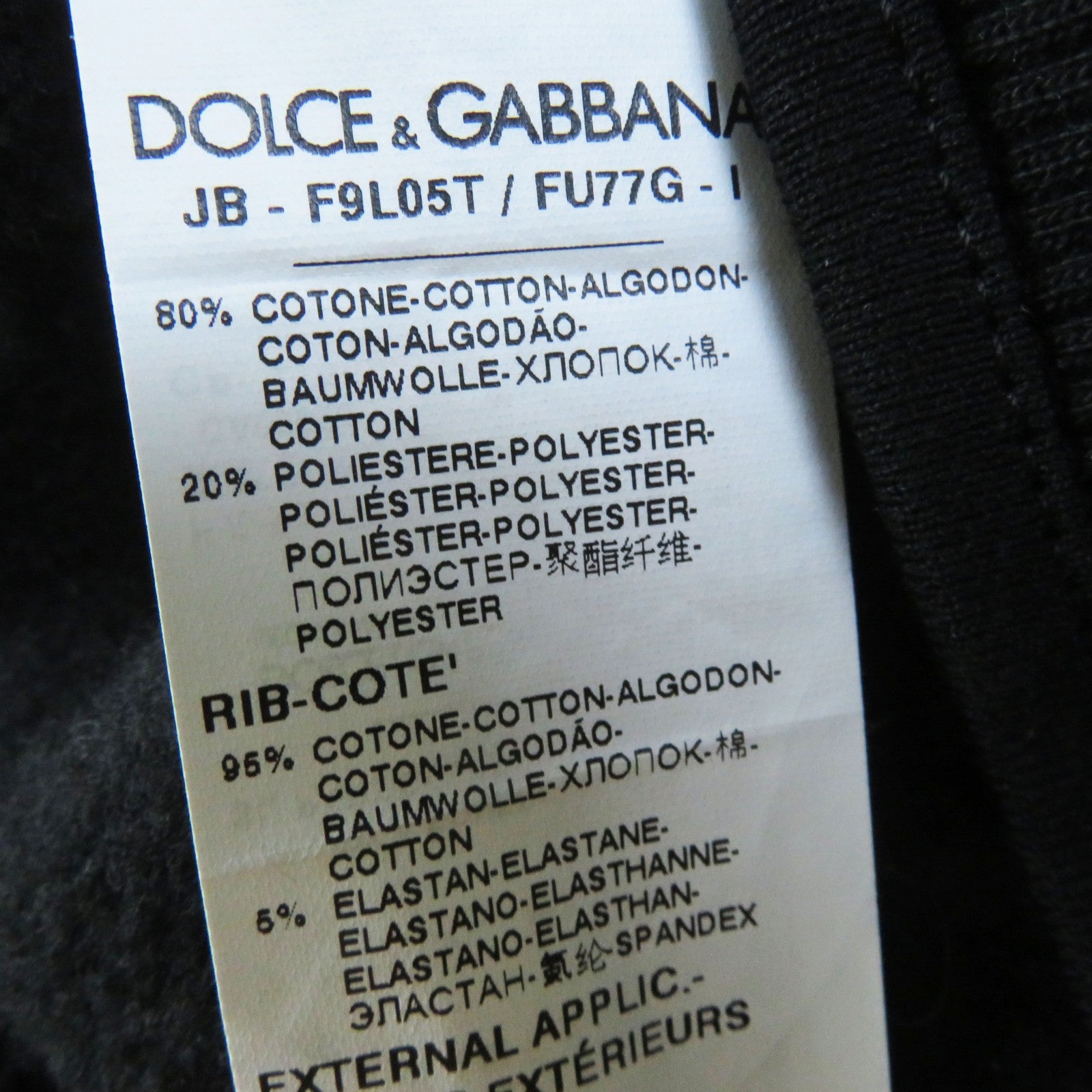 Dolce & Gabbana Sweatshirt Black XXS Women