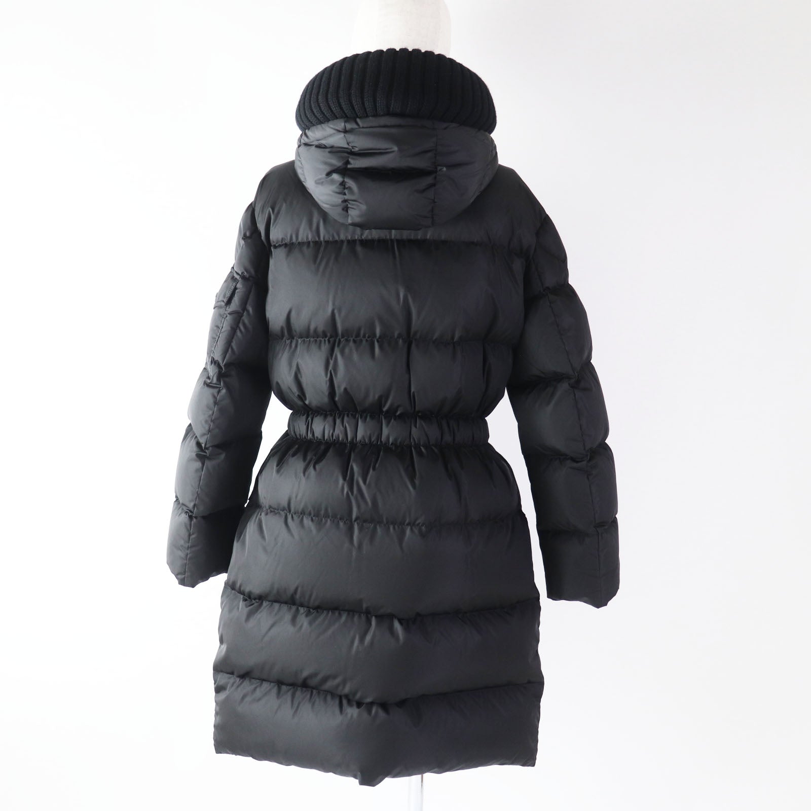 Moncler CHALAIN Nylon Down Coat Black Women