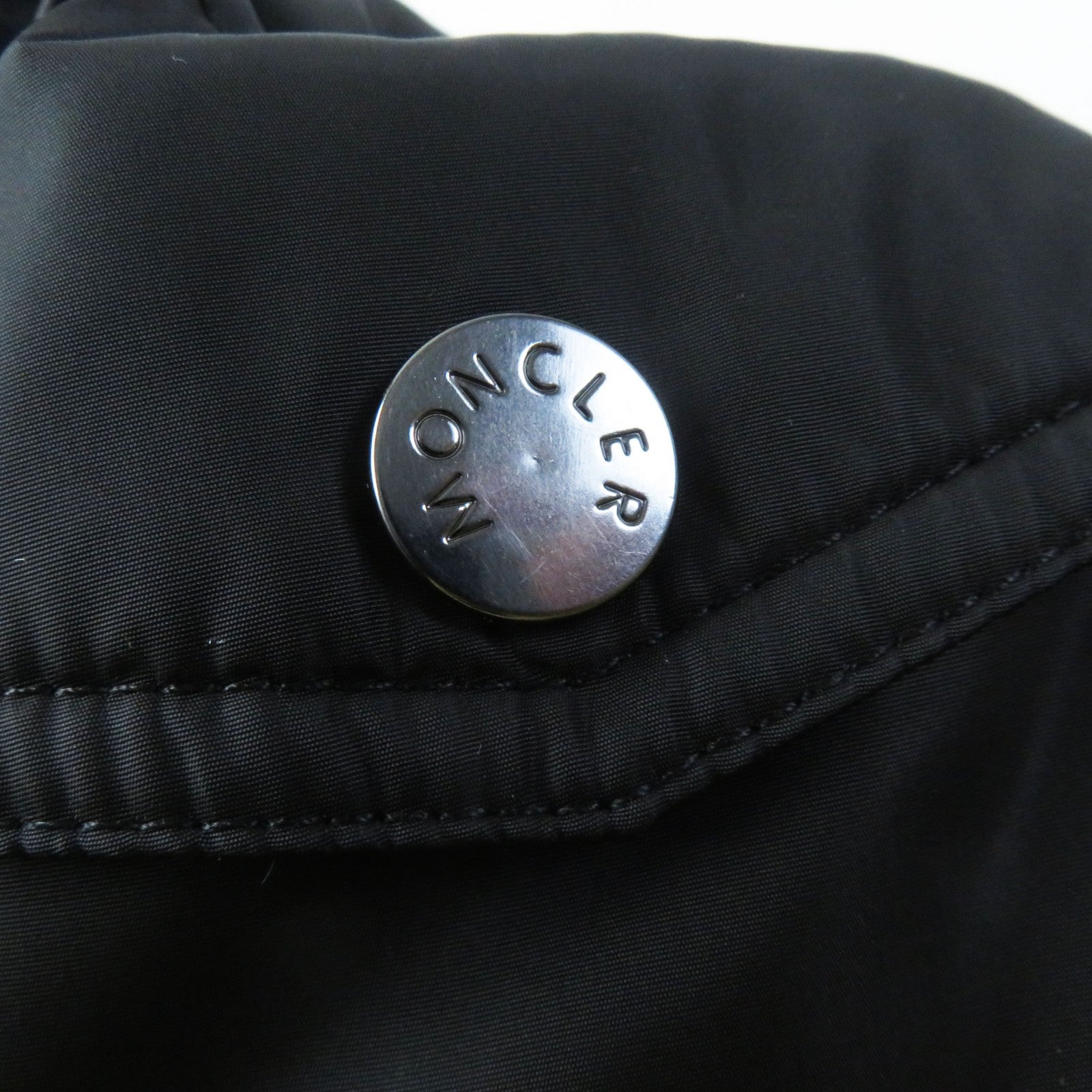 Moncler CHALAIN Nylon Down Coat Black Women