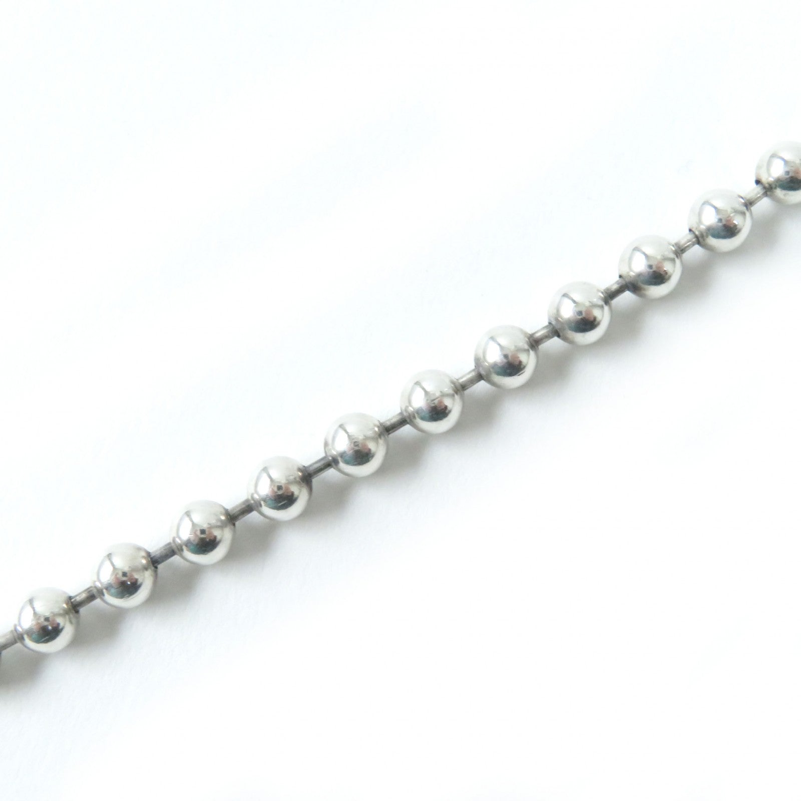 Gucci AG925 Silver Ball Chain Bracelet