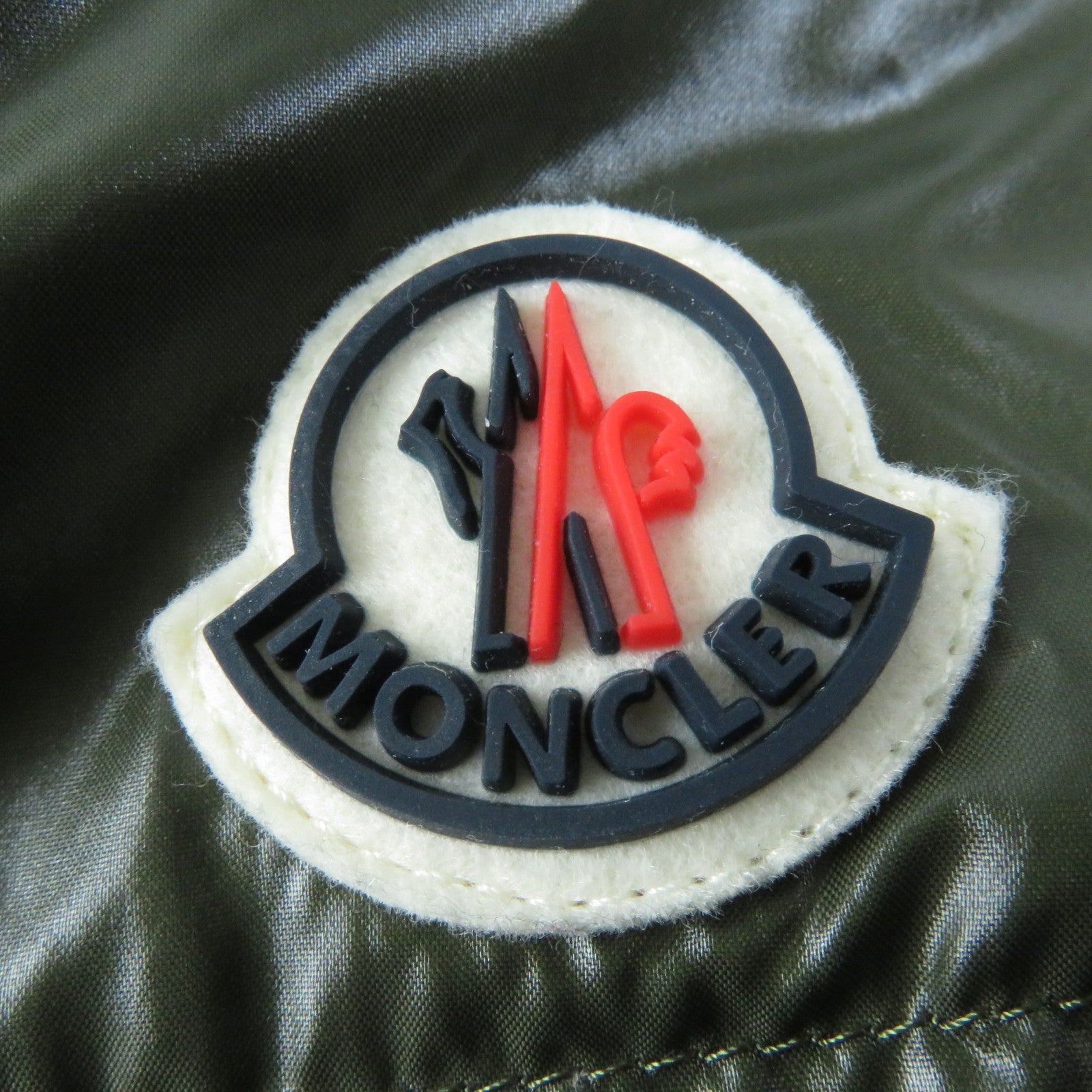 Moncler BARDANETTE Nylon Down Jacket Khaki Women