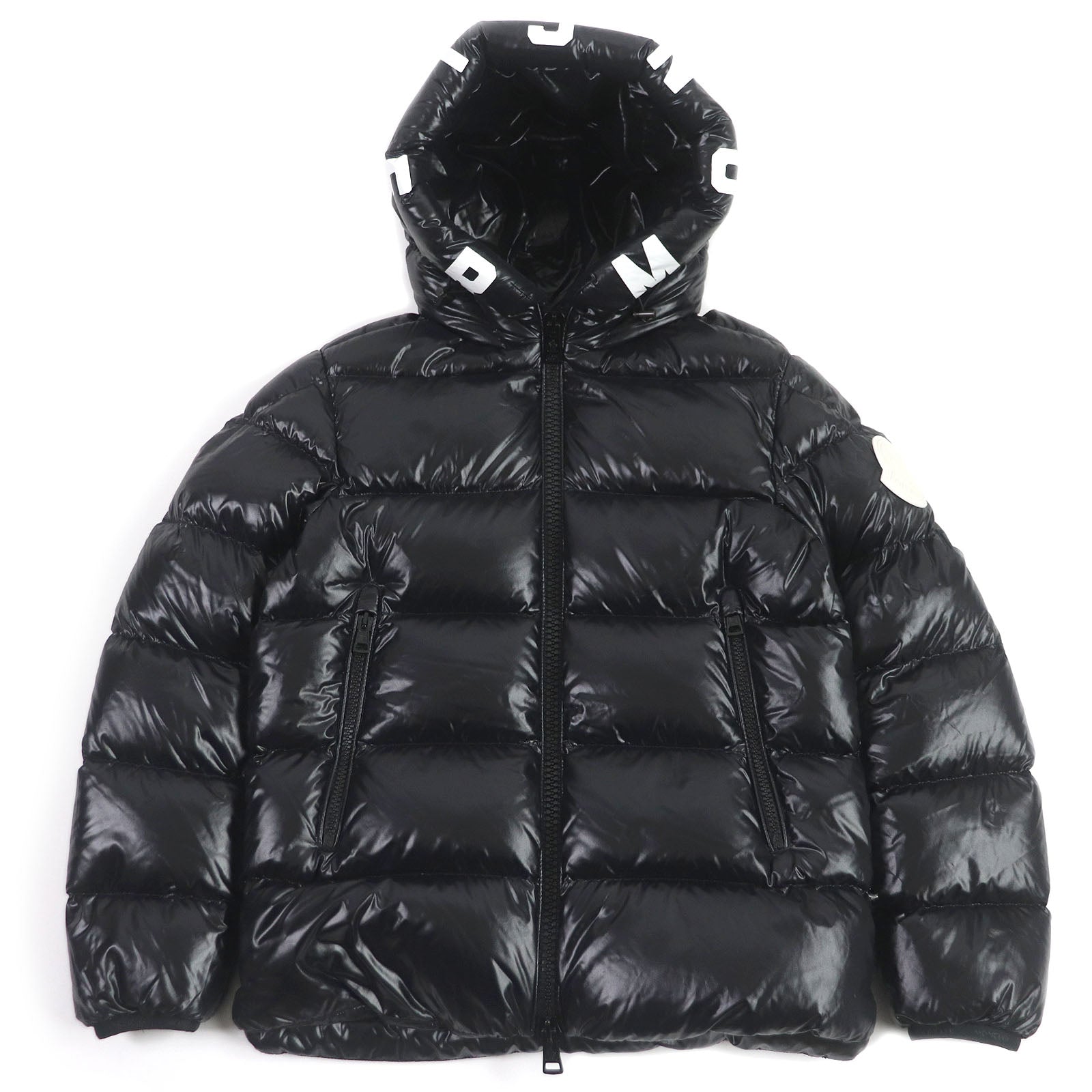 Moncler Nylon Down Jacket Black