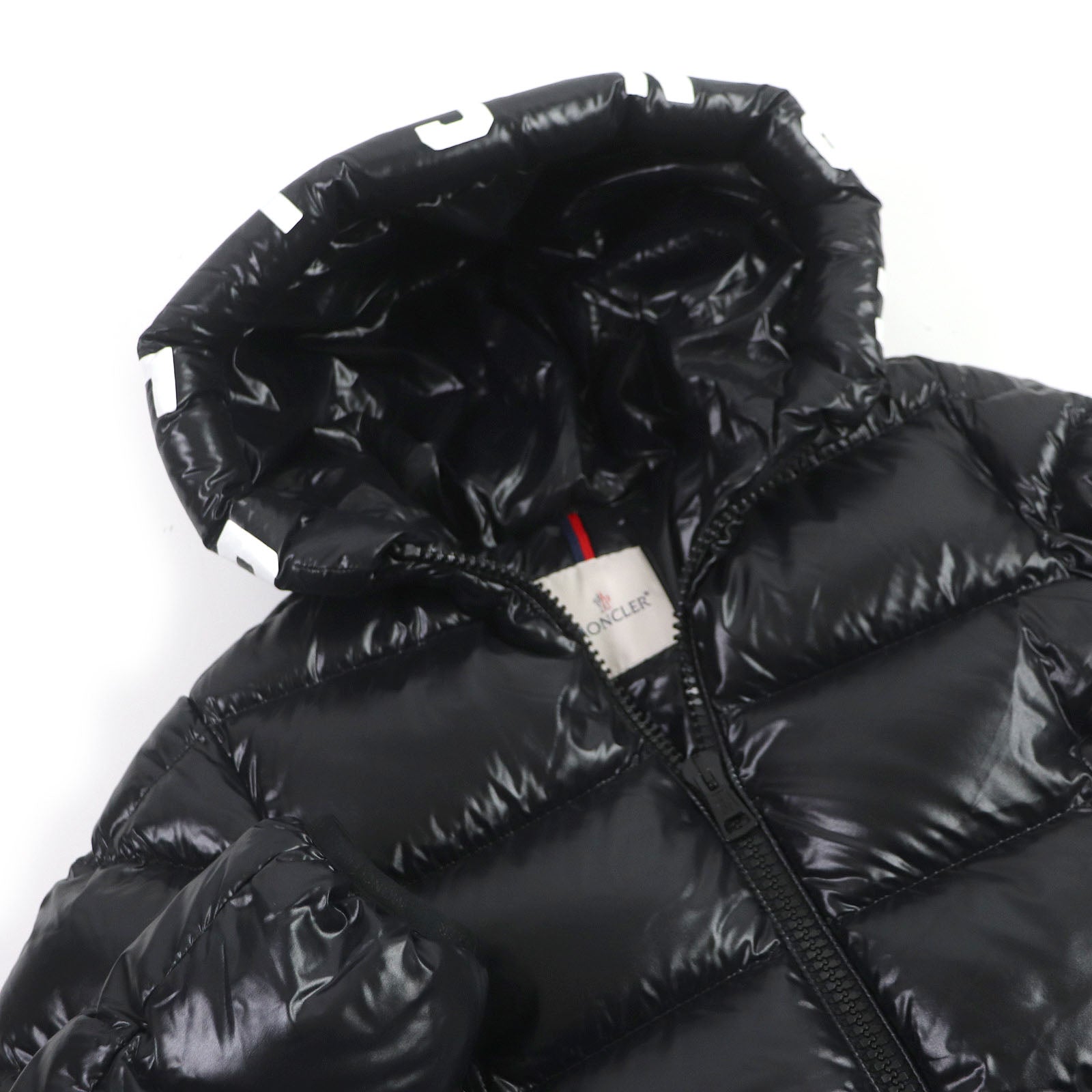 Moncler Nylon Down Jacket Black