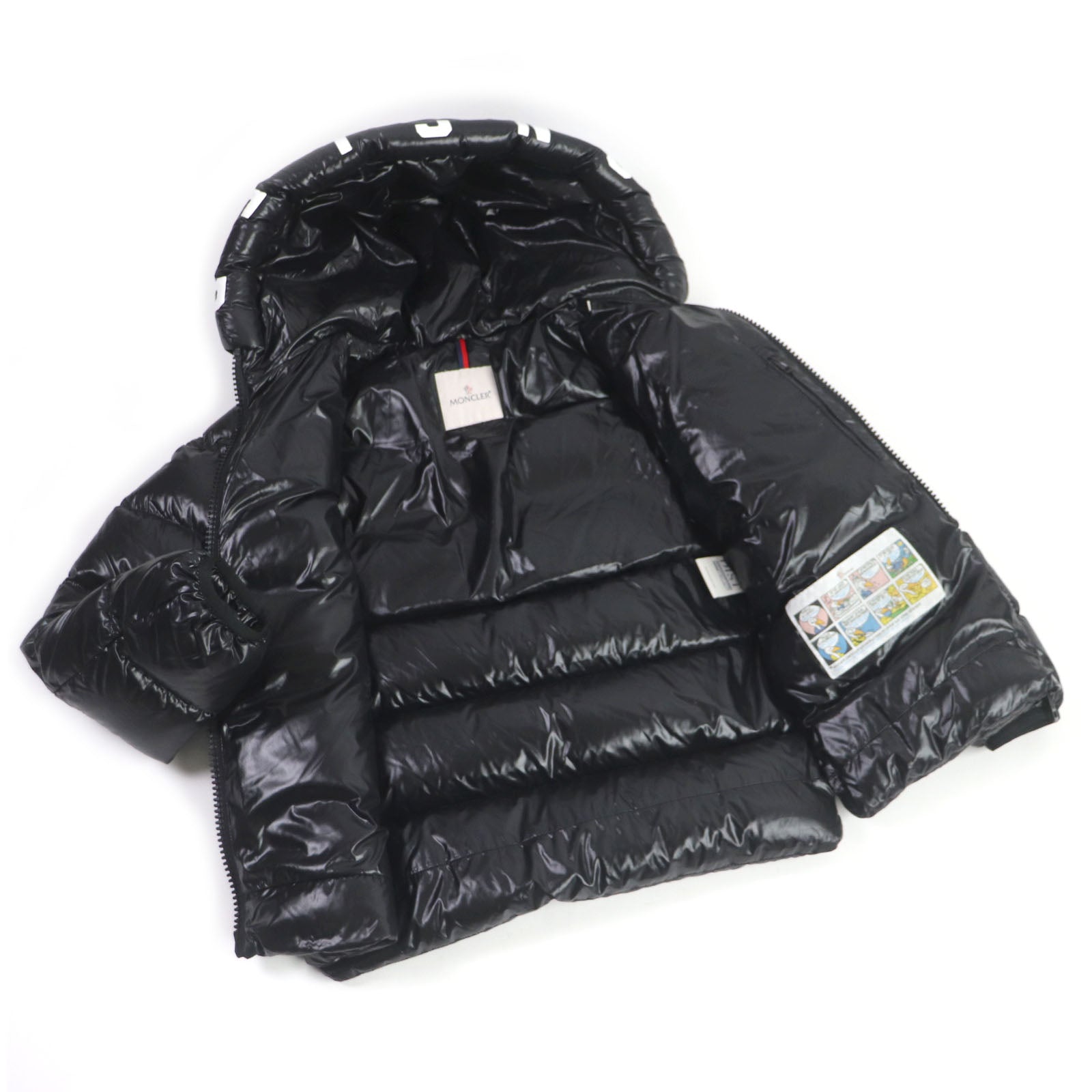 Moncler Nylon Down Jacket Black