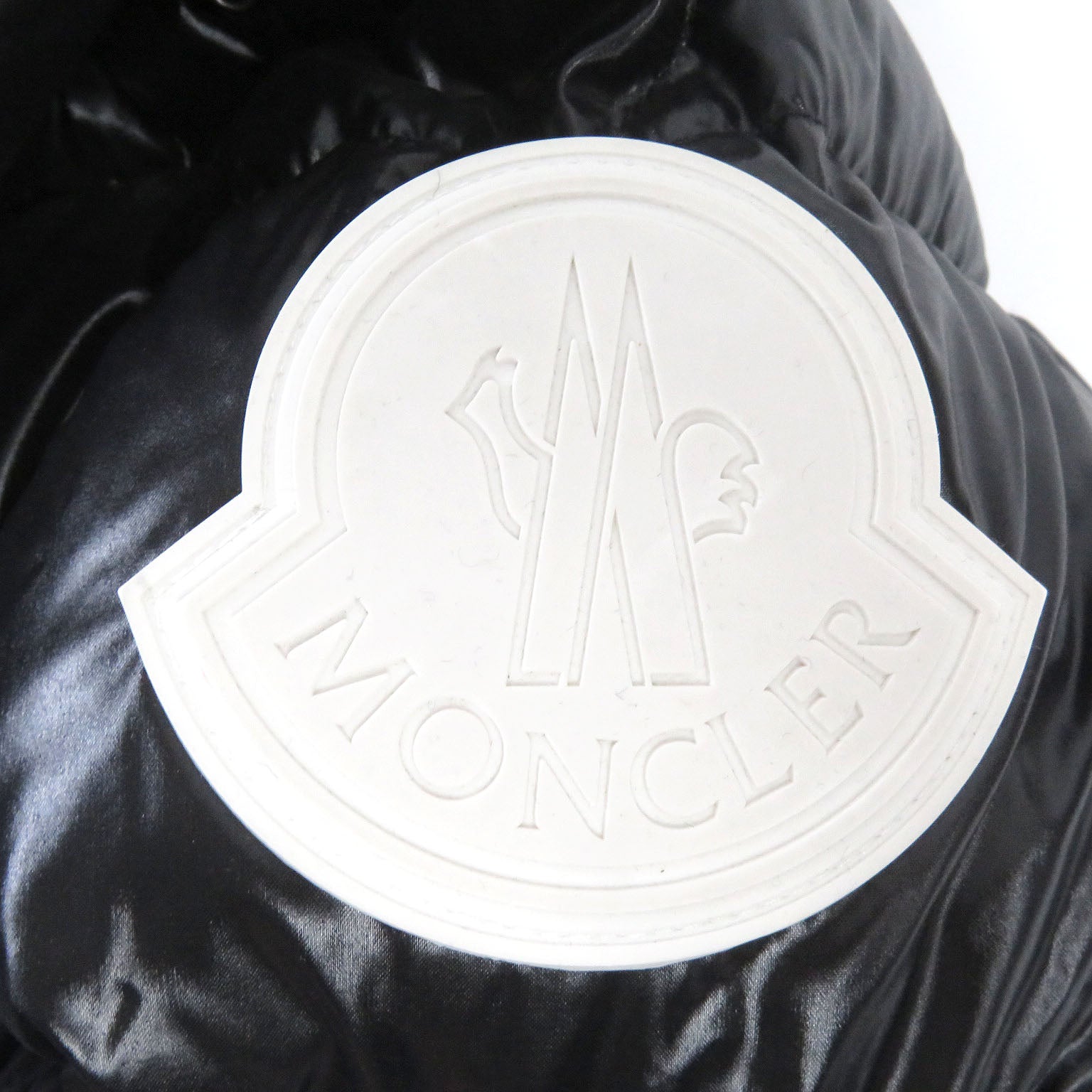 Moncler Nylon Down Jacket Black