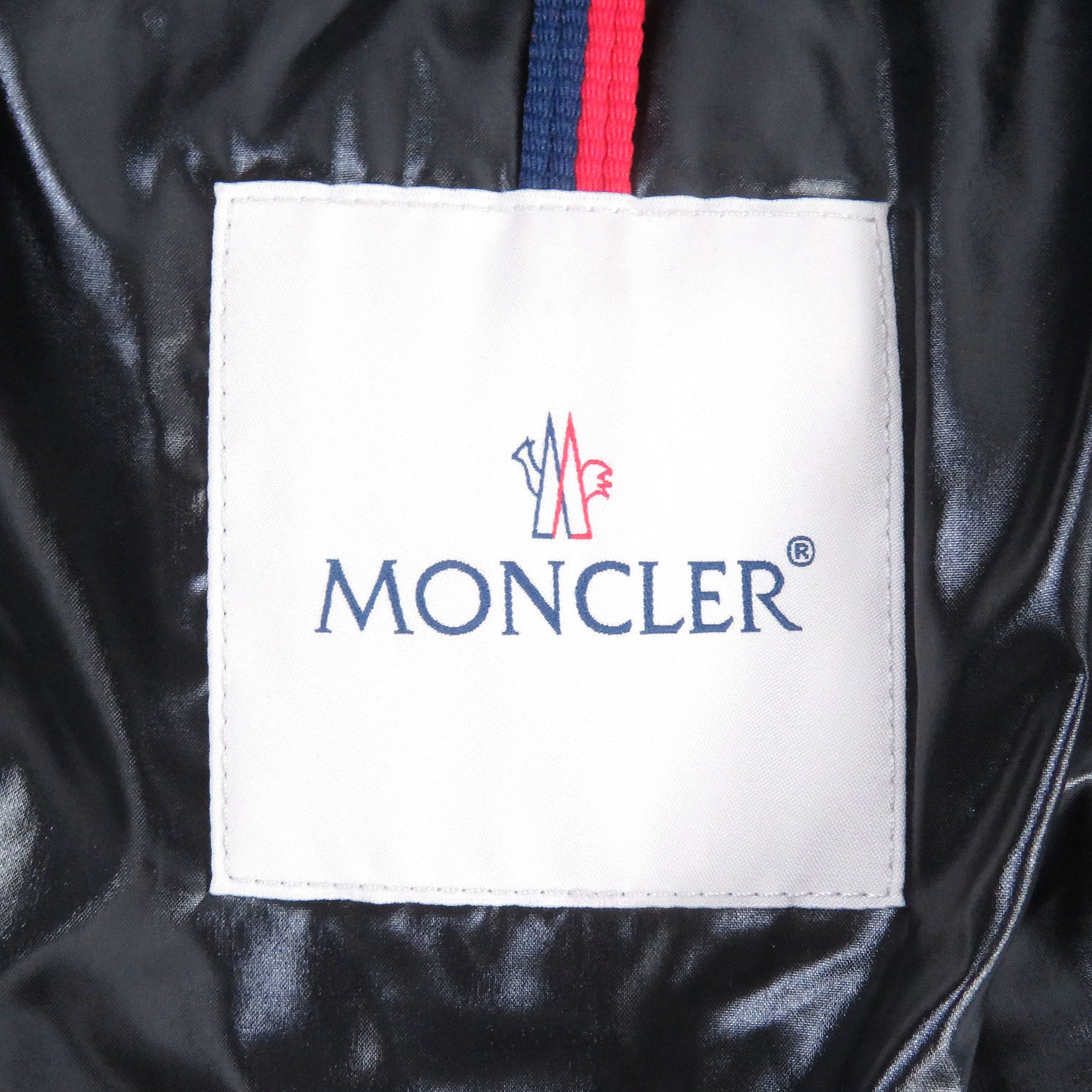 Moncler Nylon Down Jacket Black