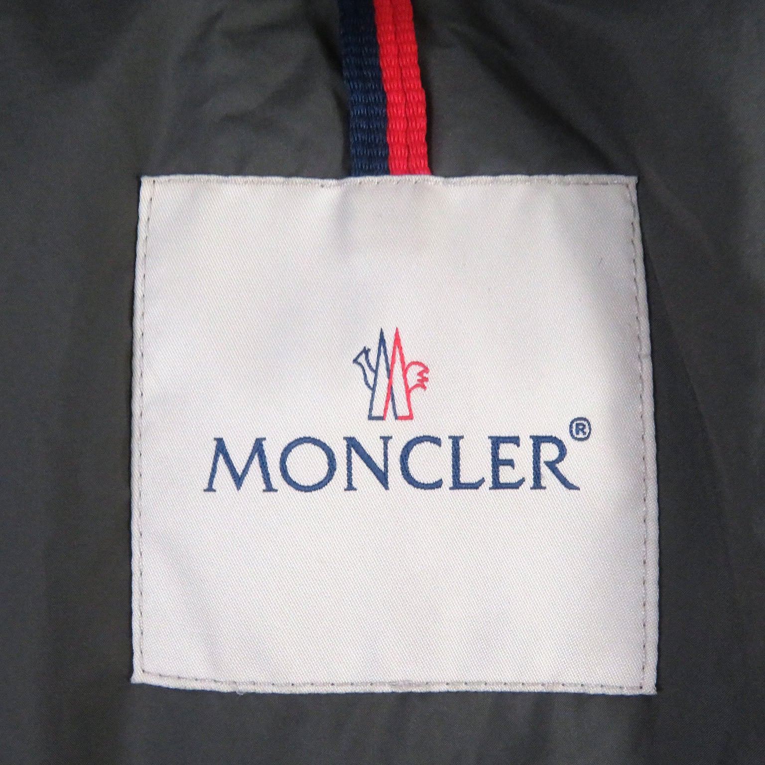 Moncler GLACIER Nylon Down Jacket Khaki