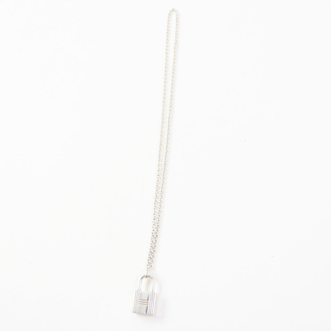 Hermes AG925 Silver Chain Necklace