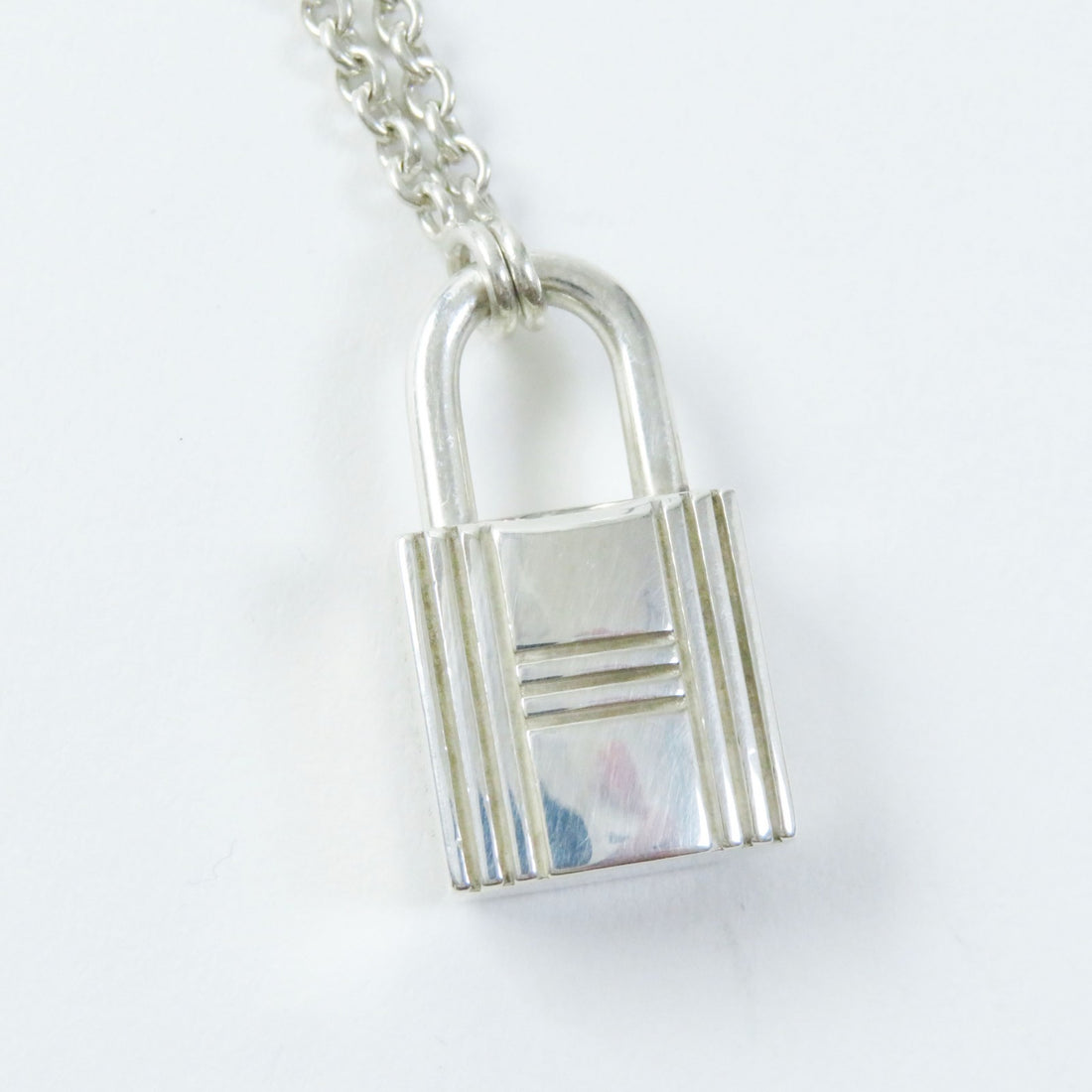 Hermes AG925 Silver Chain Necklace