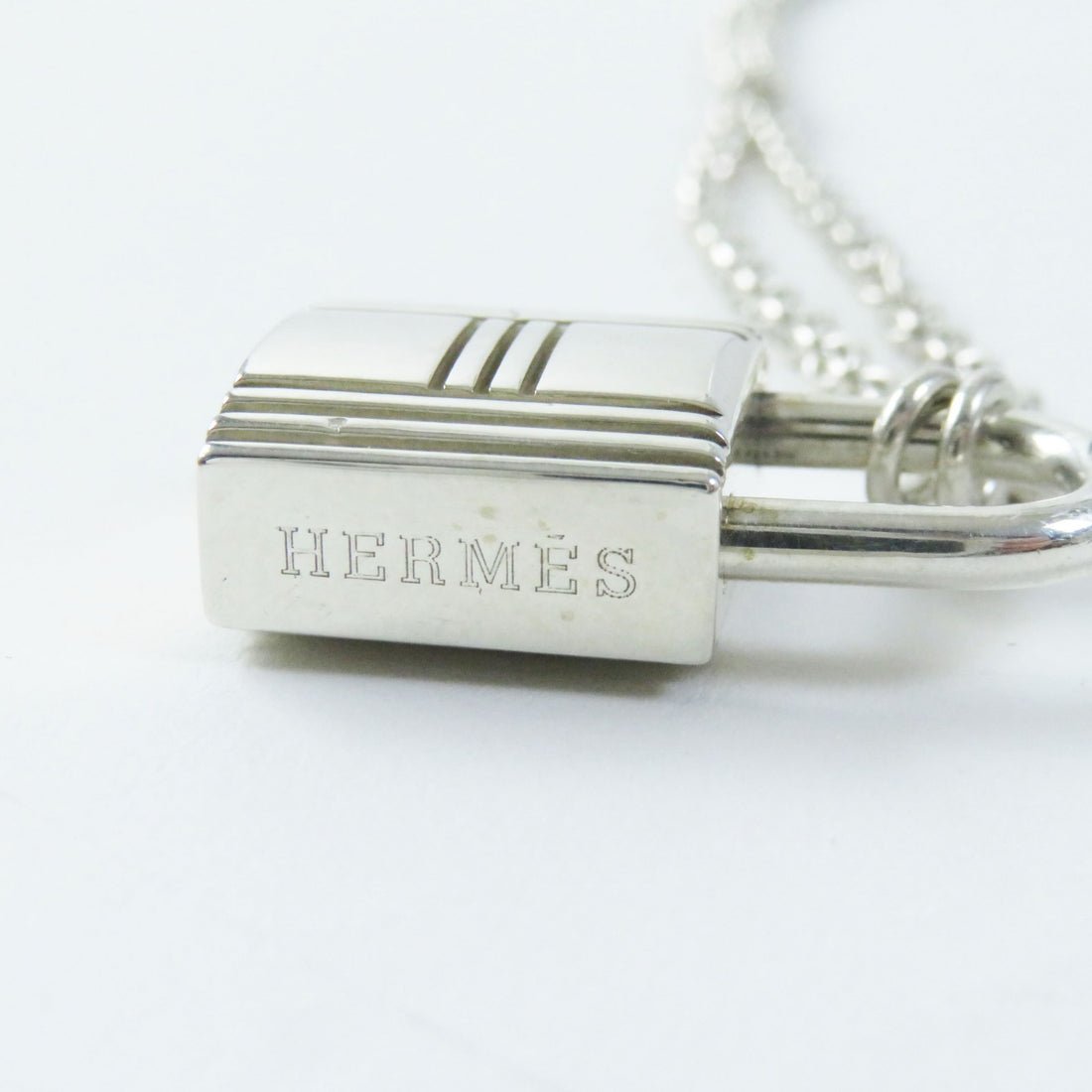 Hermes AG925 Silver Chain Necklace