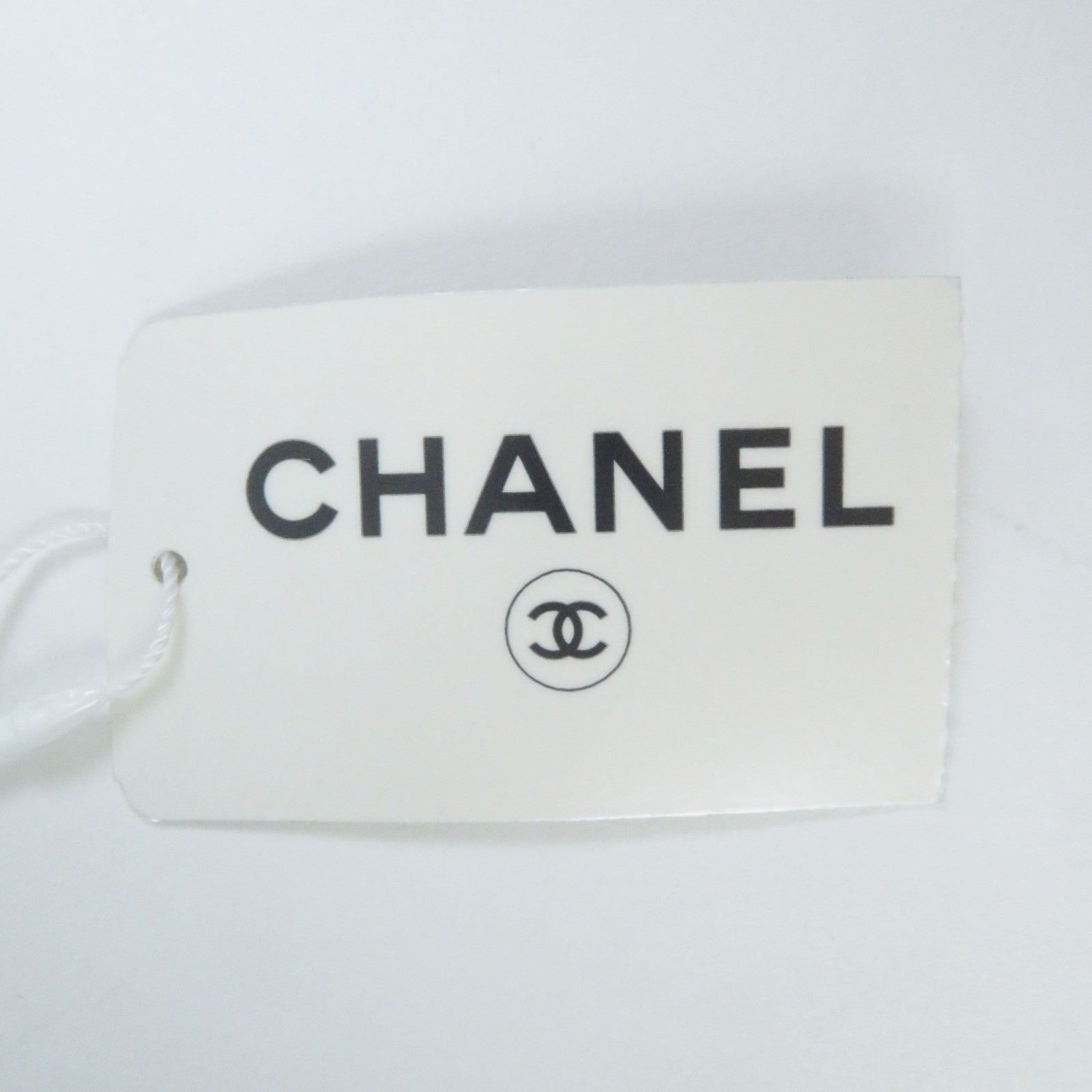 Chanel COCO Mark Velour Pants Black 34