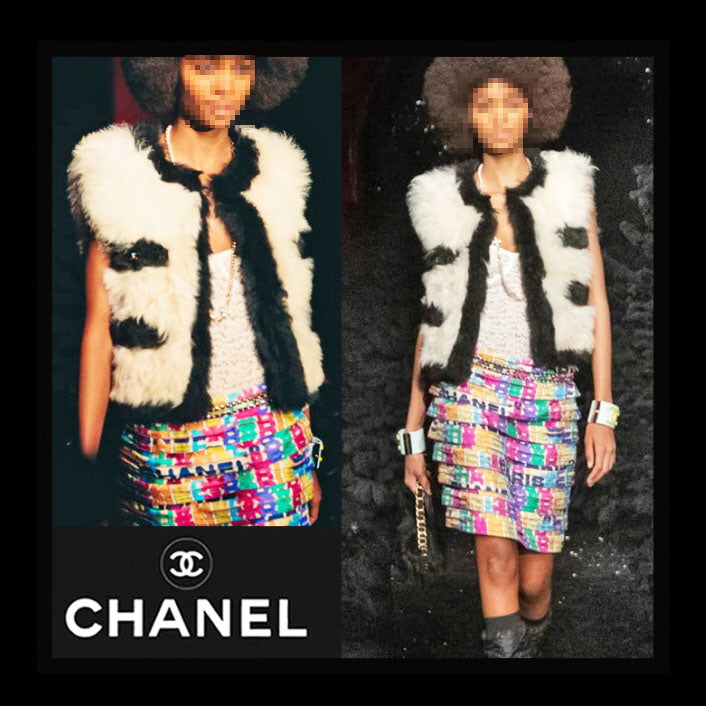 Chanel 21K Runway Wear Rhinestone COCO Mark