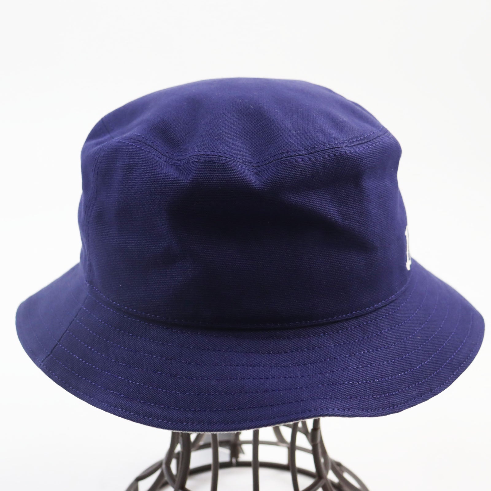 Dior Cotton Embroidered Logo Hat Blue S