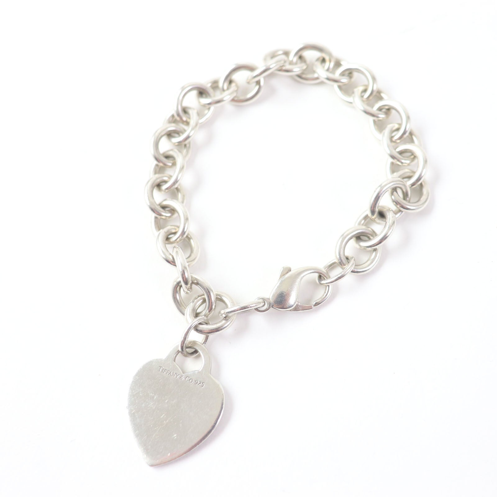 Tiffany & Co Heart Tag Silver Bracelet