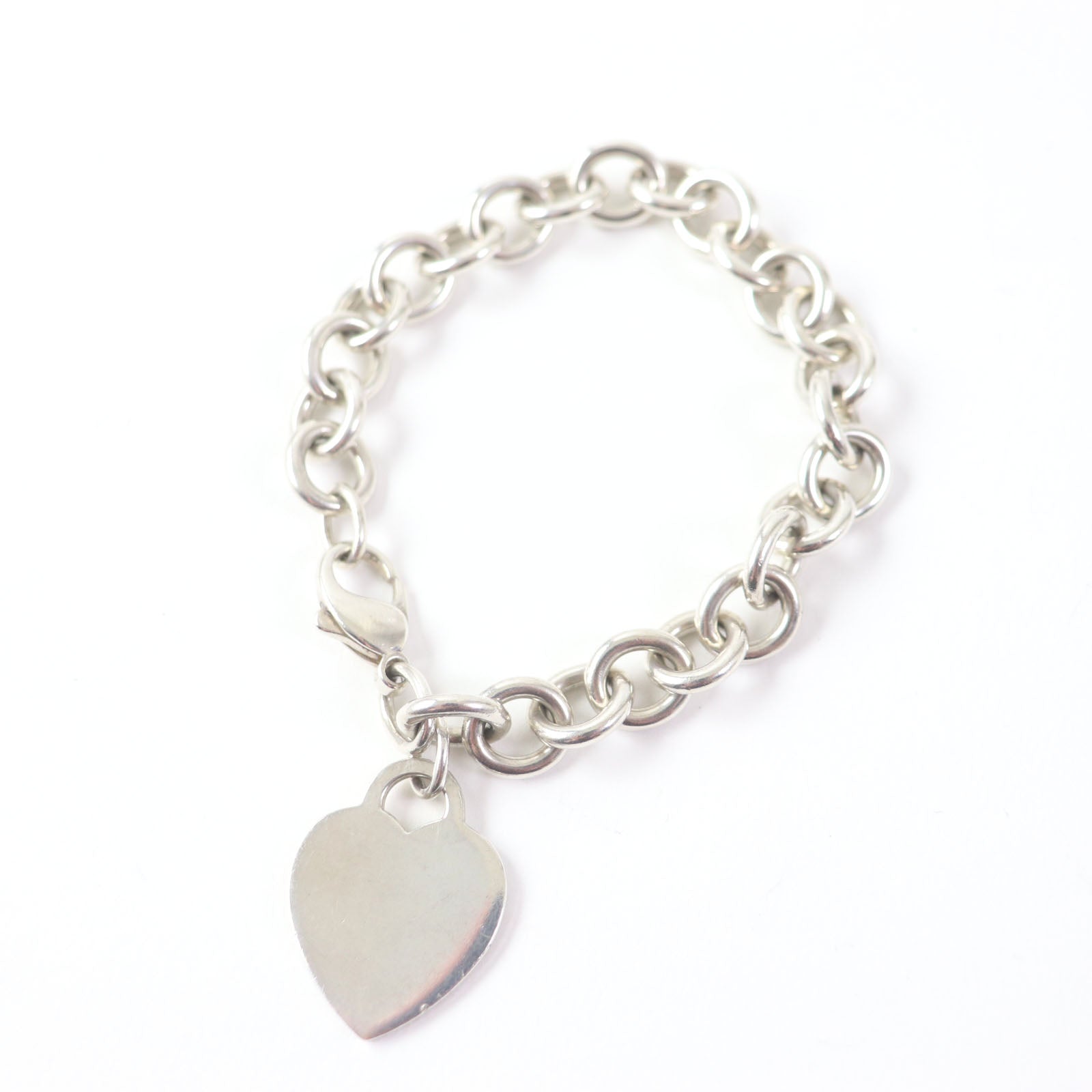 Tiffany & Co Heart Tag Silver Bracelet