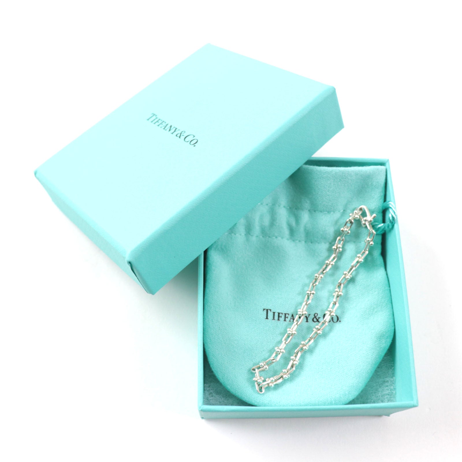 Tiffany & Co AG925 Micro Link Bracelet