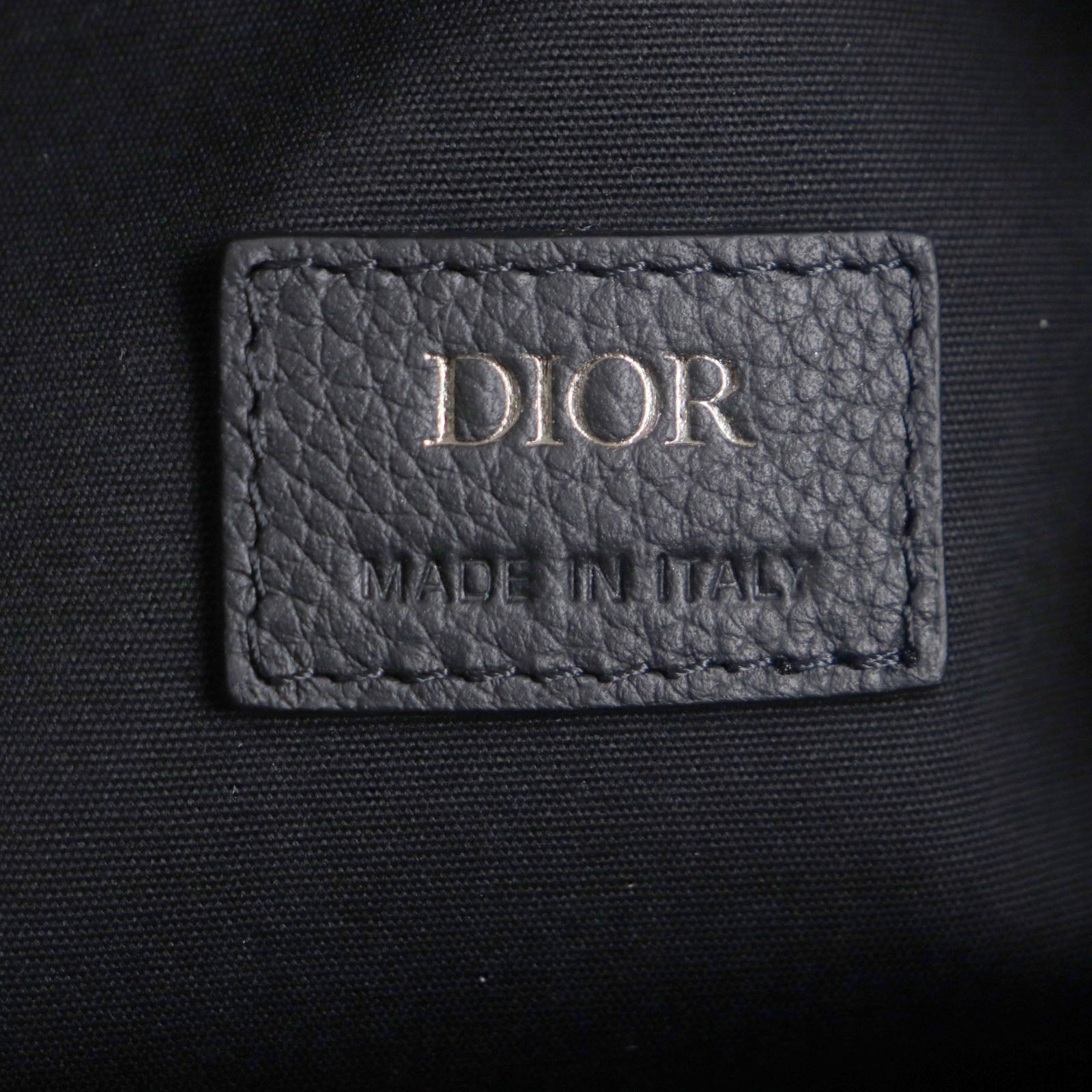 Dior Oblique Jacquard Pouch Clutch Bag