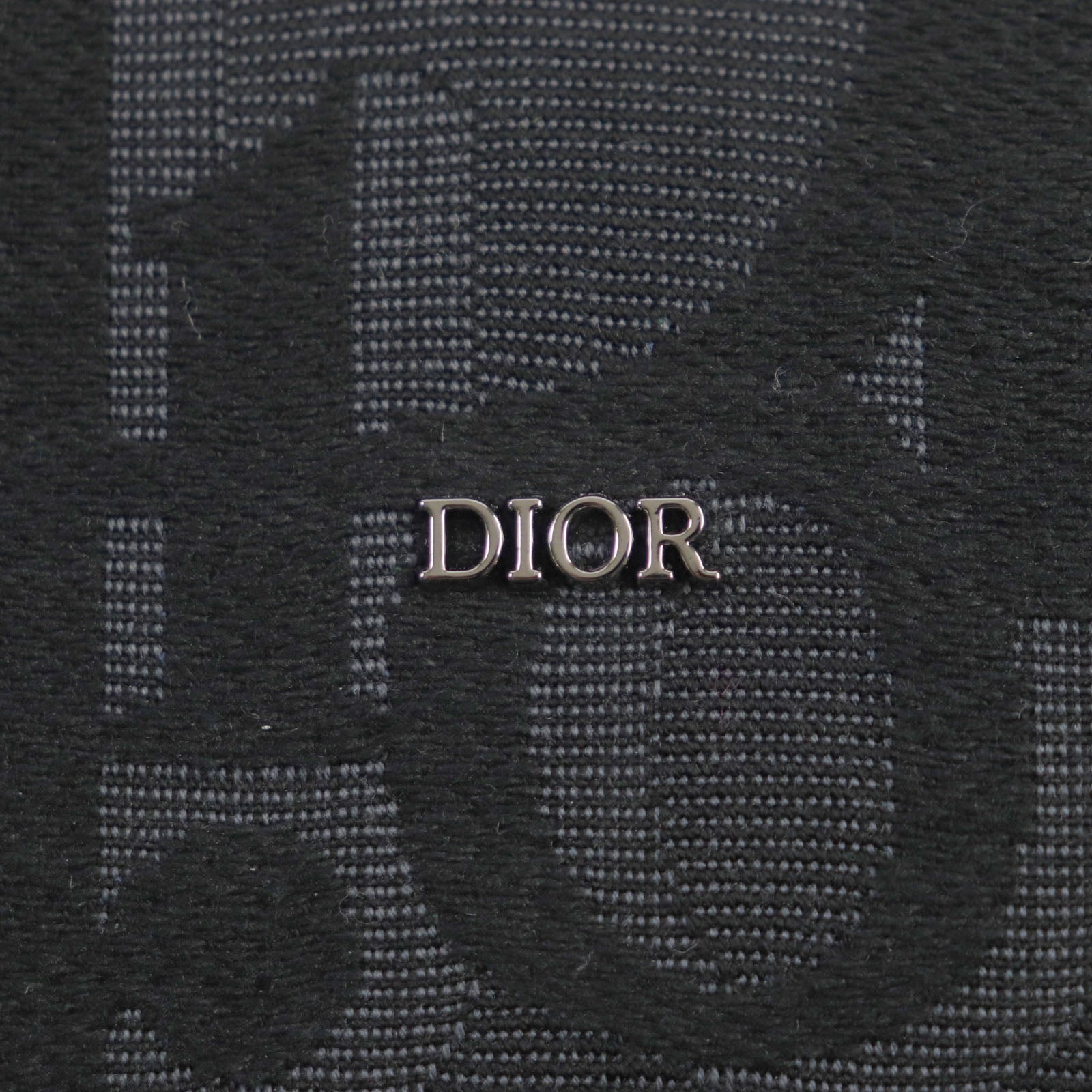 Dior Oblique Jacquard Pouch Clutch Bag