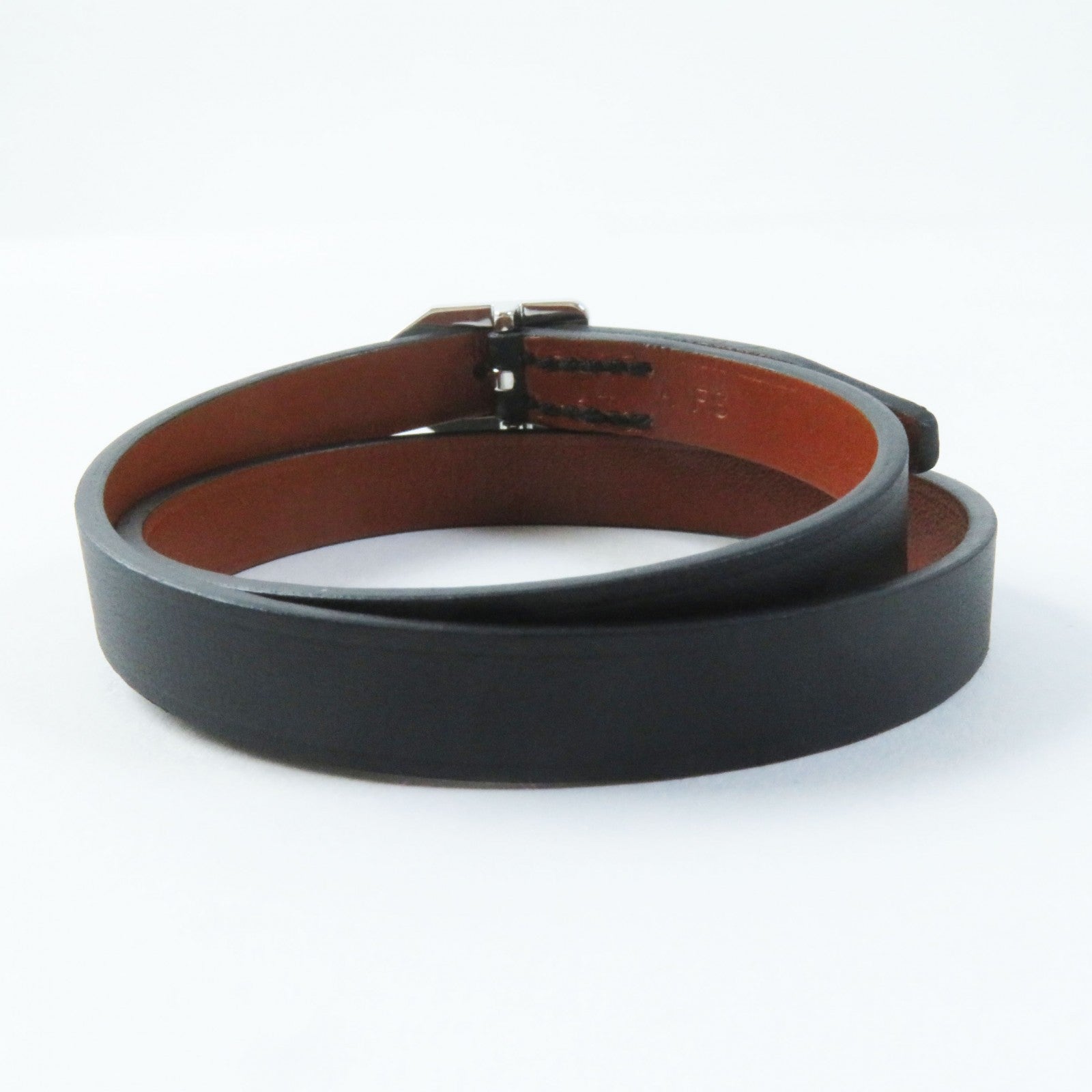 Hermes Leather Paddock Bracelet T4