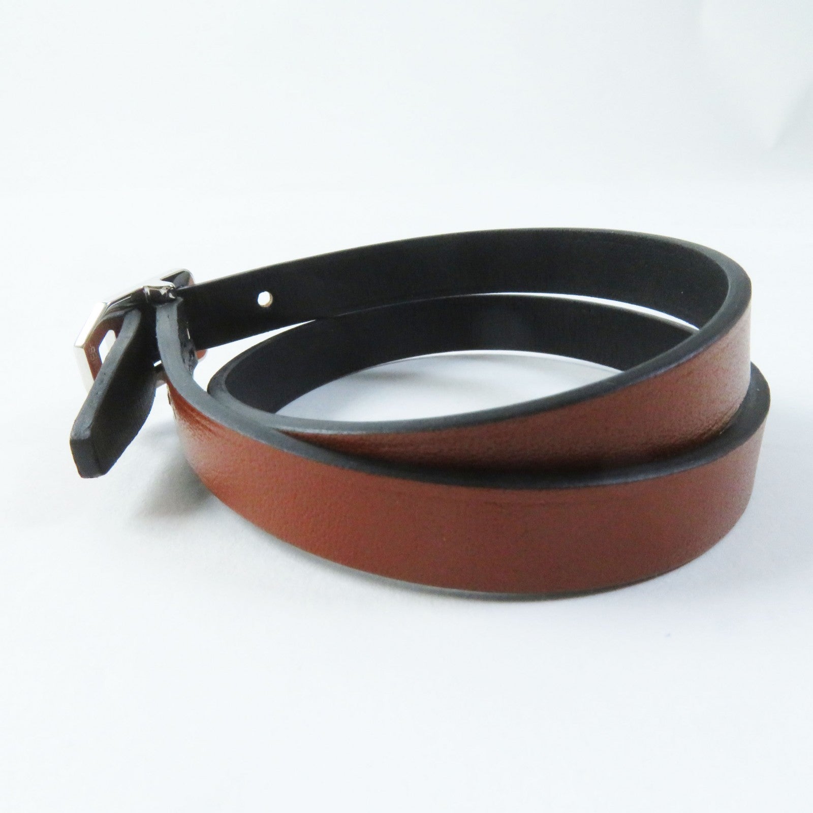 Hermes Leather Paddock Bracelet T4