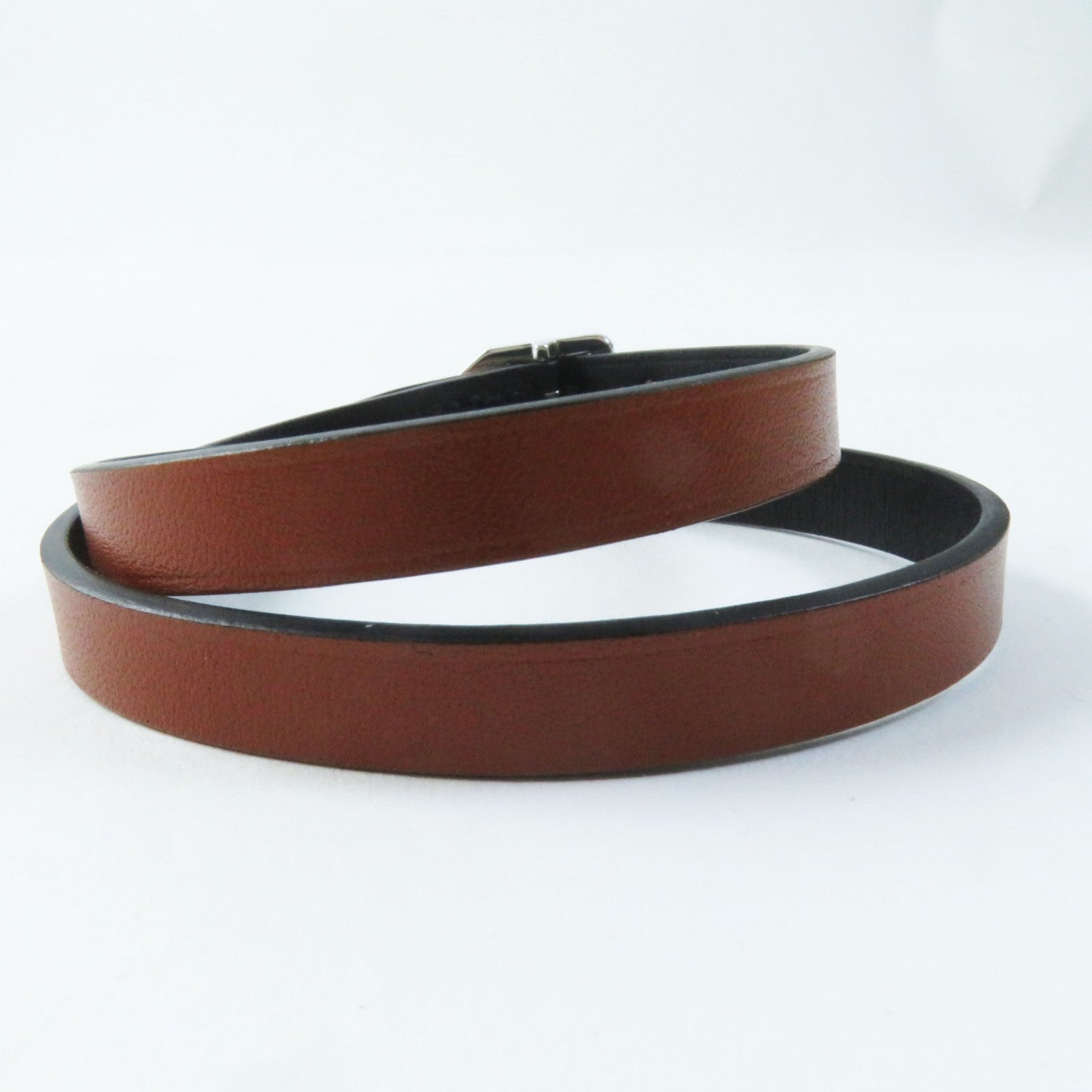 Hermes Leather Paddock Bracelet T4