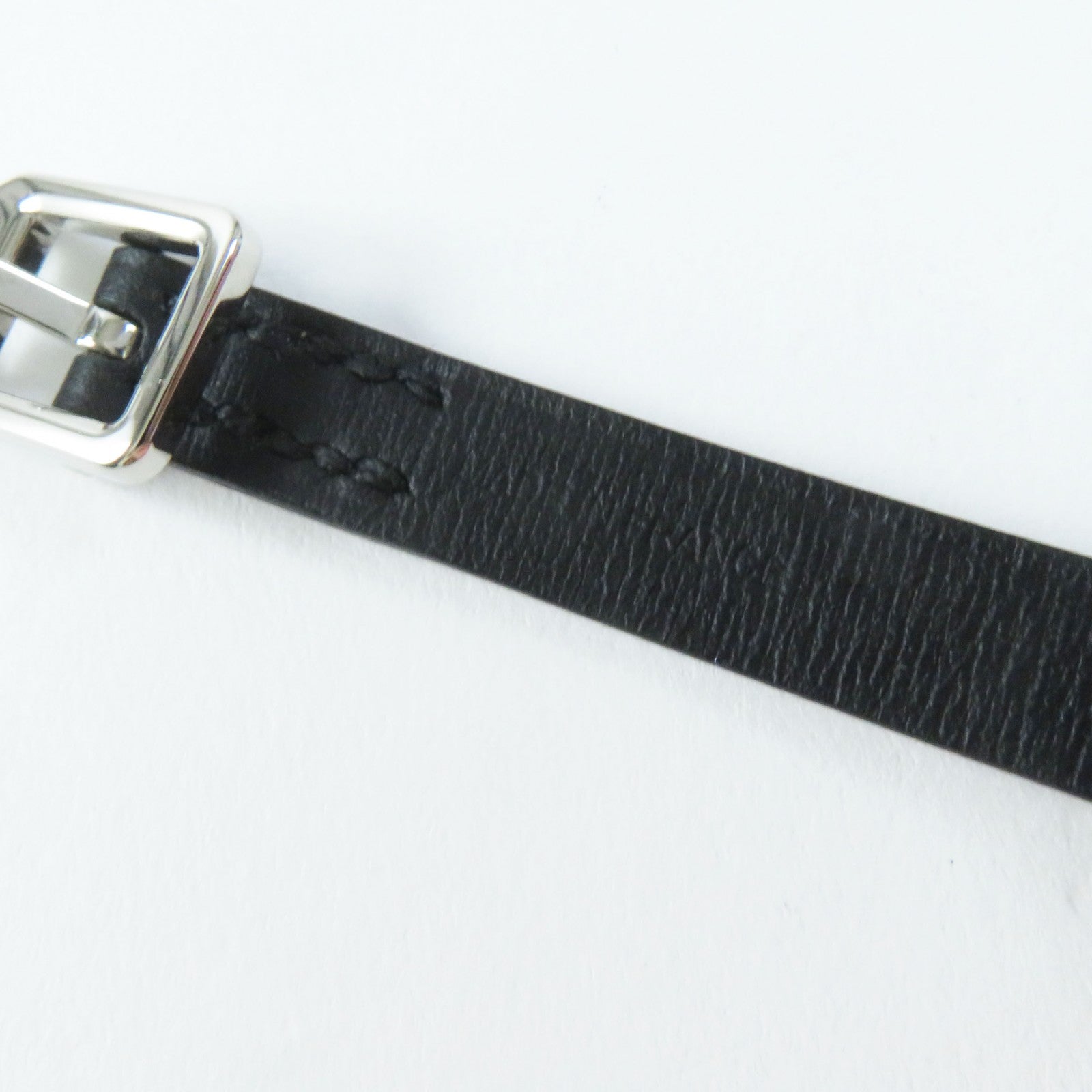 Hermes Leather Paddock Bracelet T4