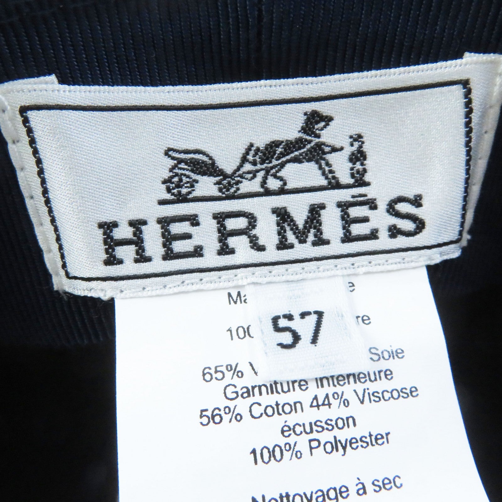 Hermes Dauville Cashmere Viscose Casquette Hat