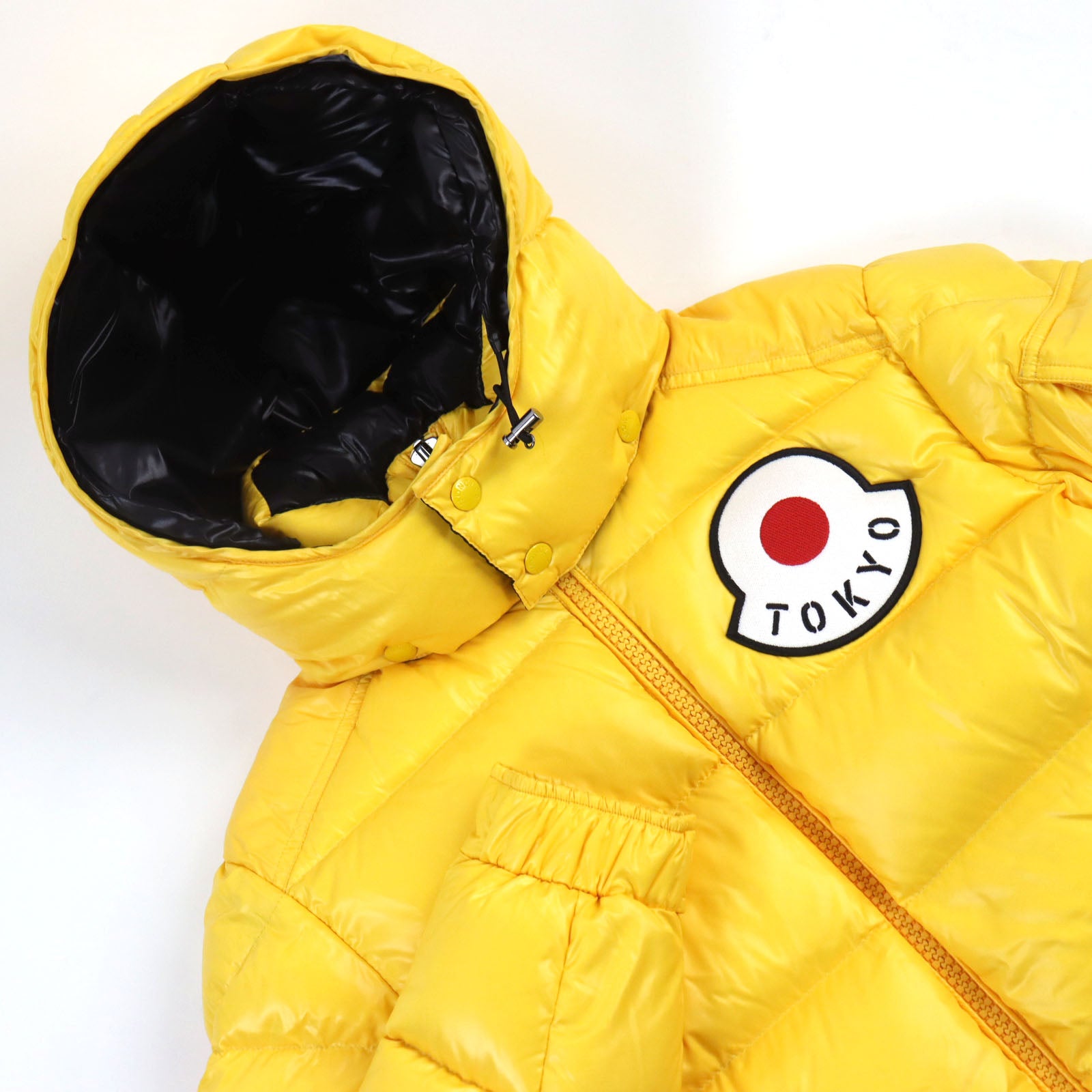 Moncler Maya Nylon Down Jacket Yellow