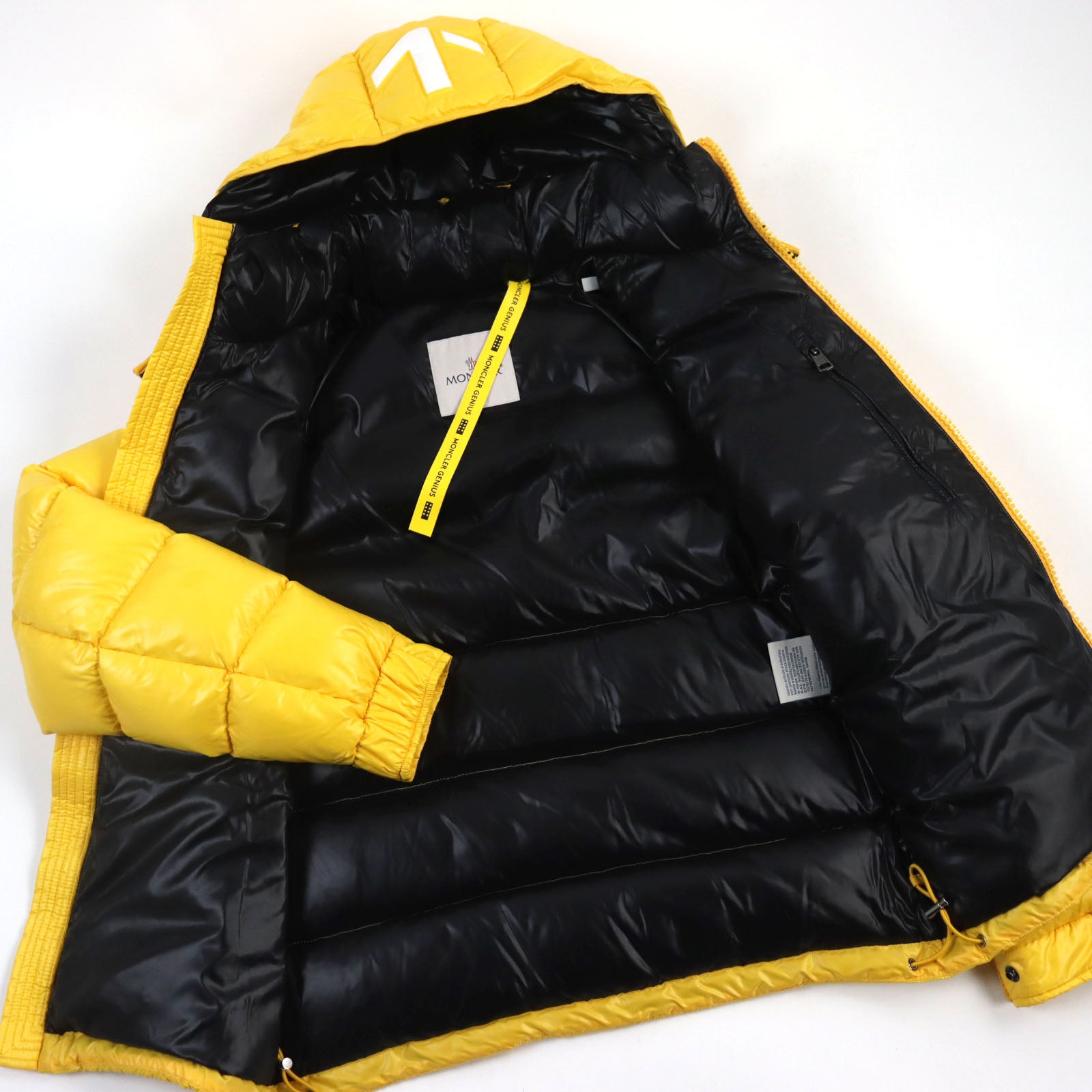 Moncler Maya Nylon Down Jacket Yellow