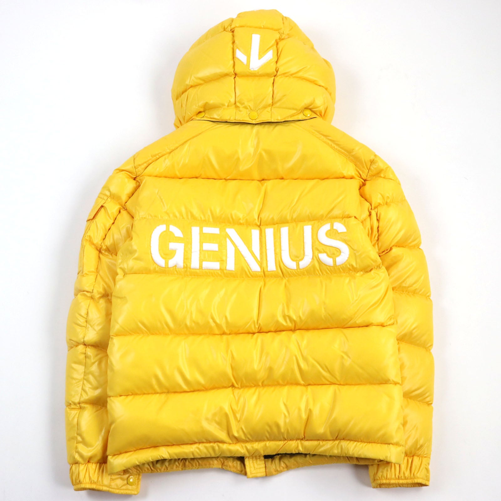 Moncler Maya Nylon Down Jacket Yellow