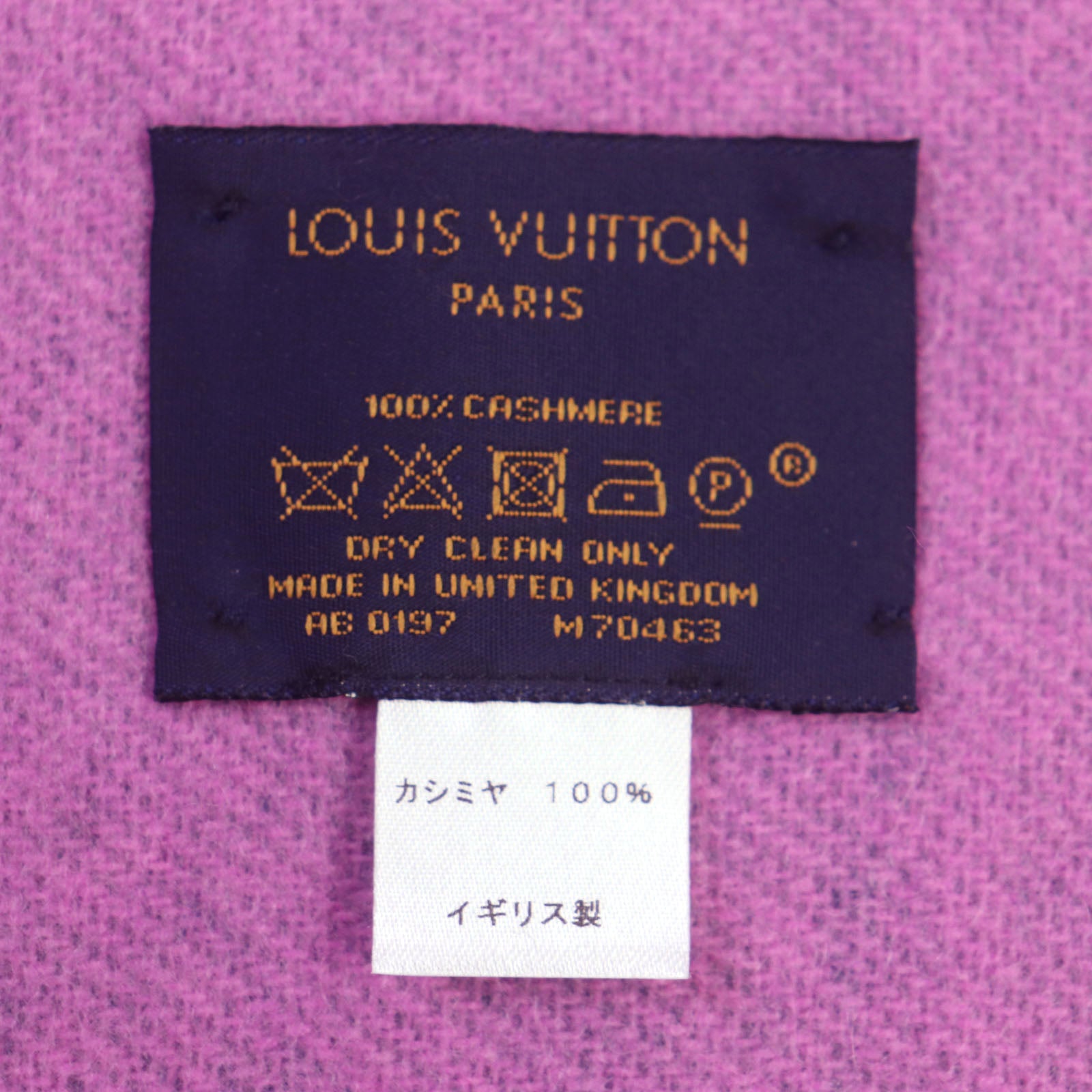 Louis Vuitton Escalp Reykjavik Cashmere Scarf