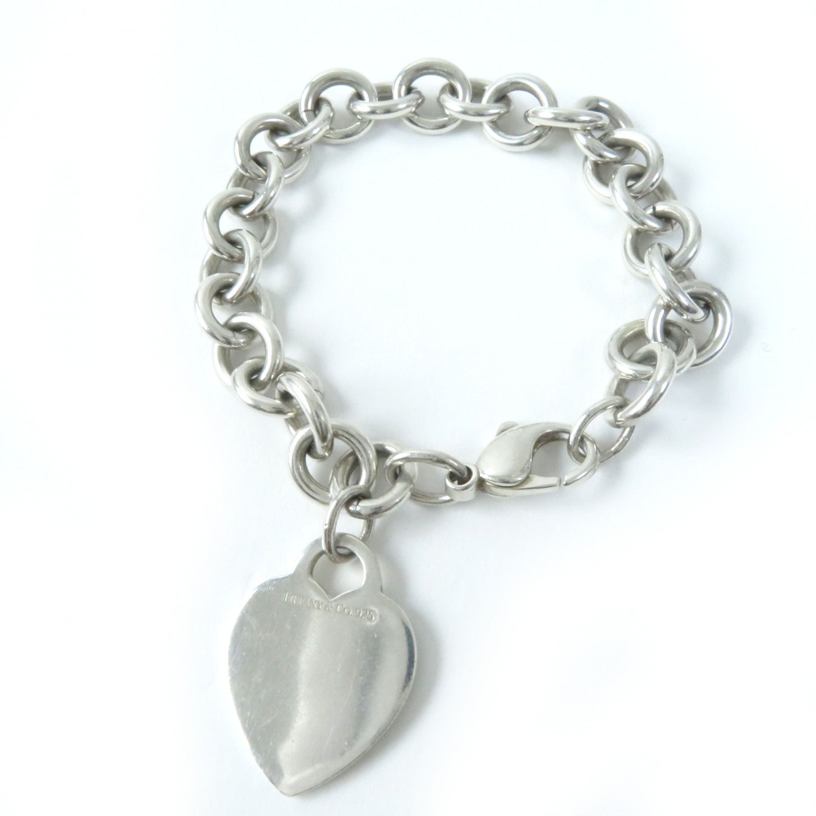 Tiffany & Co Heart Tag Silver Bracelet