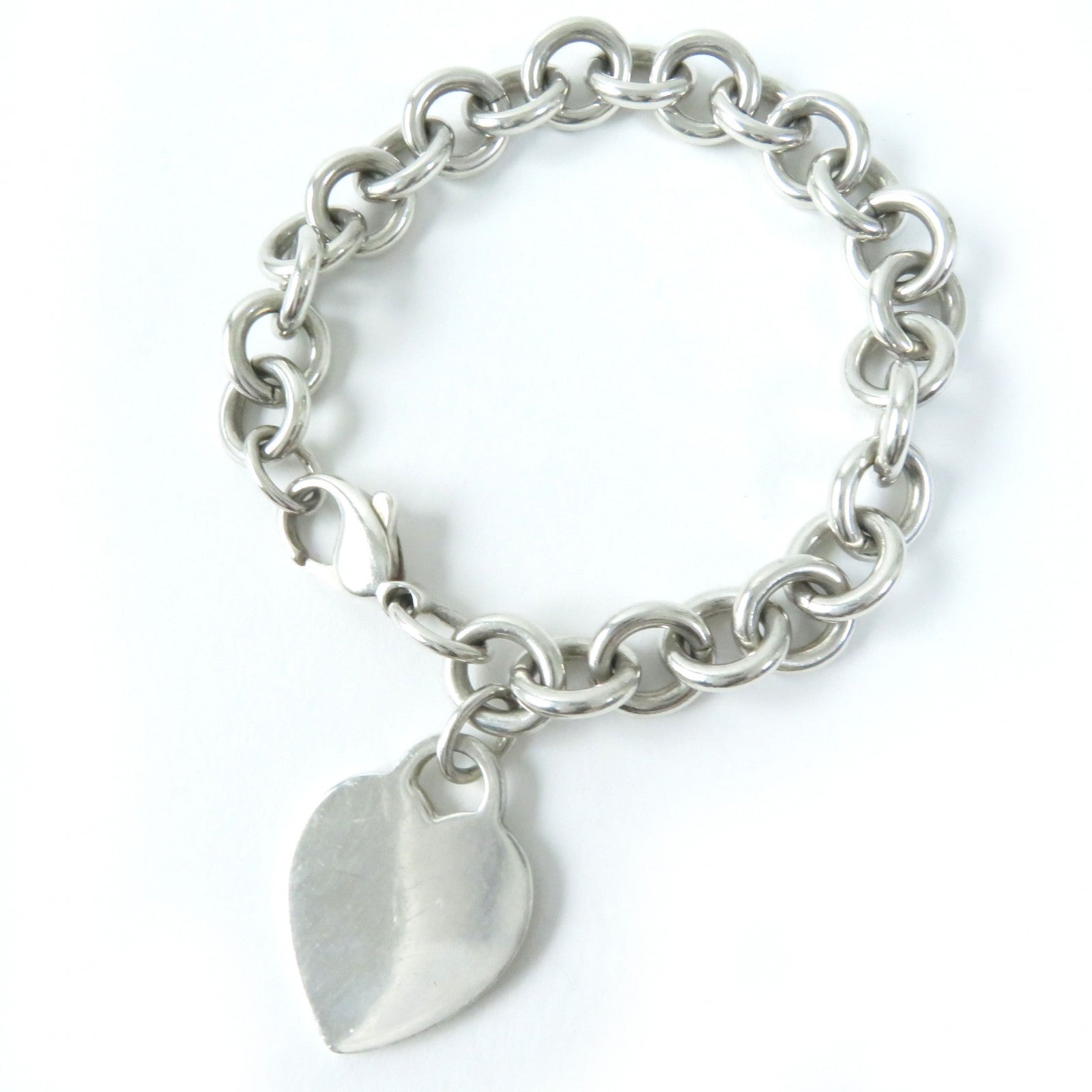 Tiffany & Co Heart Tag Silver Bracelet