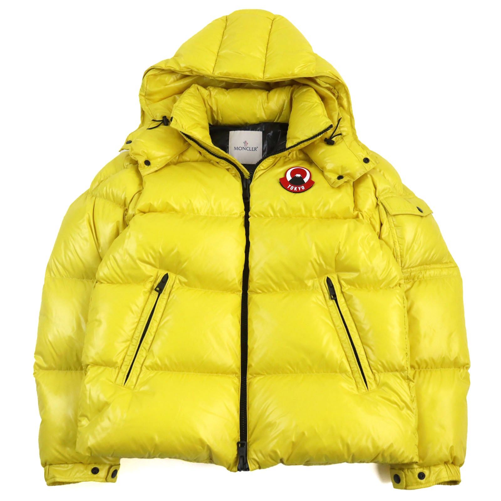 Moncler ASPIN Nylon Hooded Down Jacket