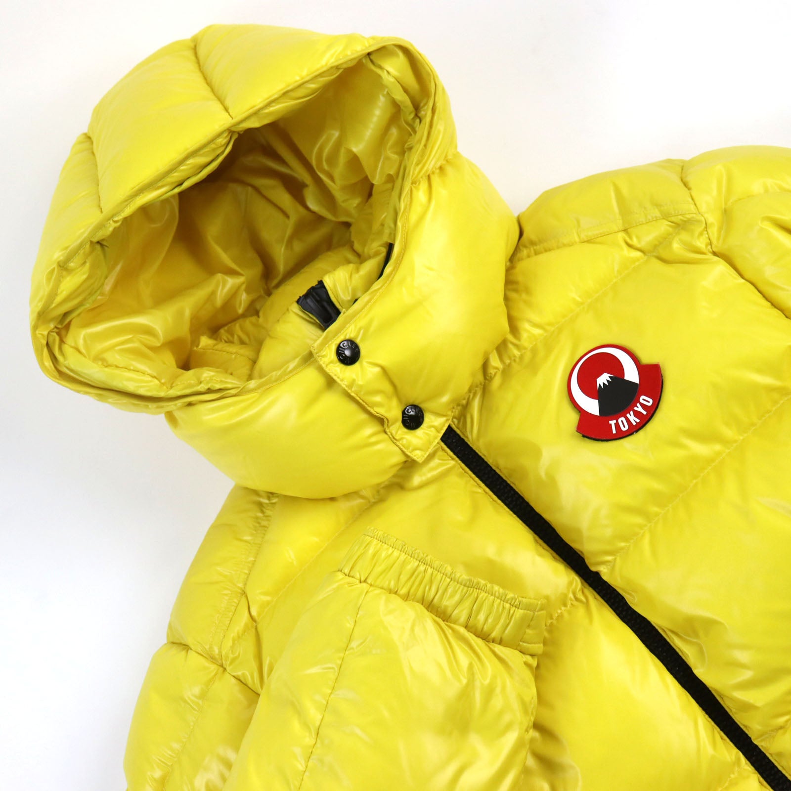 Moncler ASPIN Nylon Hooded Down Jacket