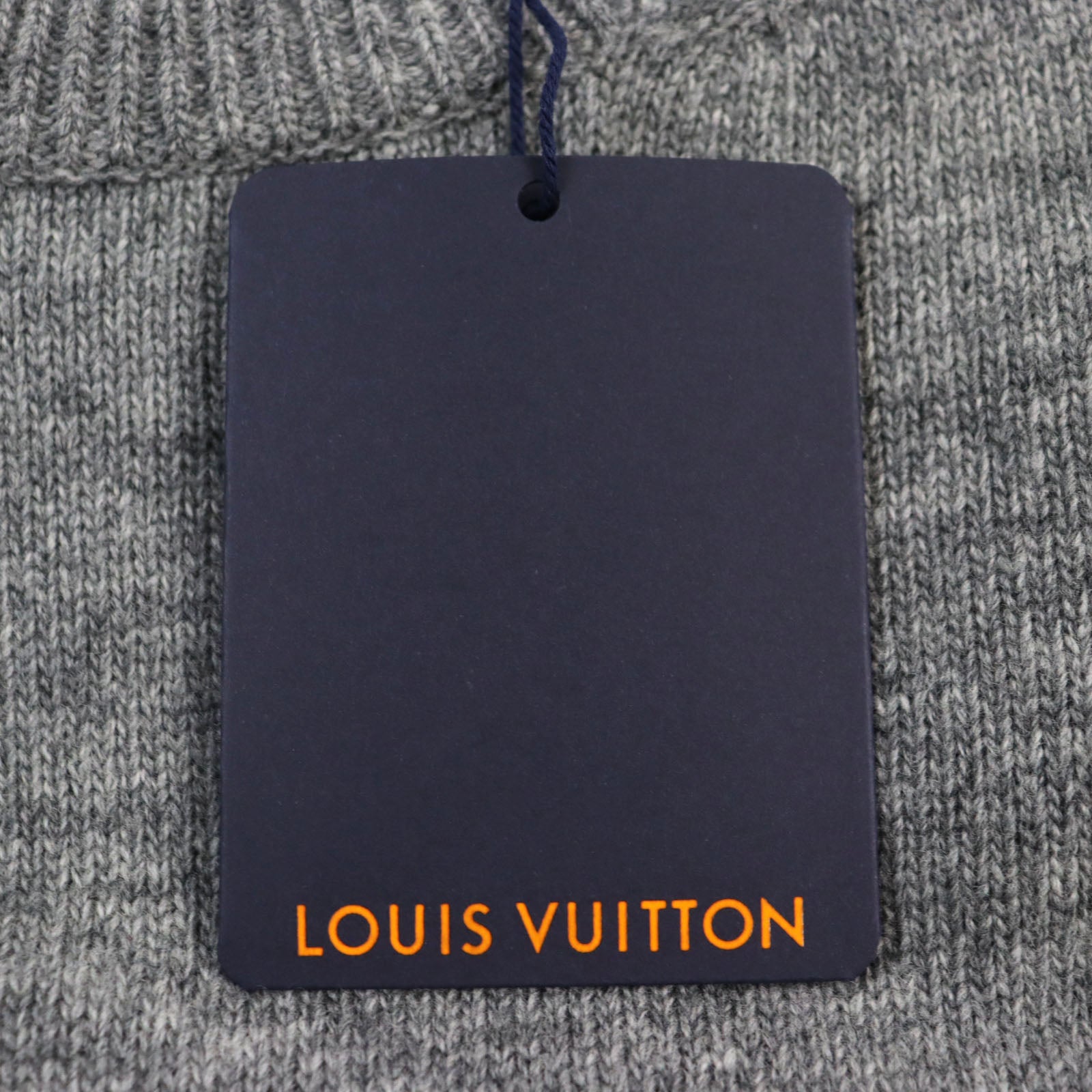 Louis Vuitton Wool Crew Neck Pullover Gray M