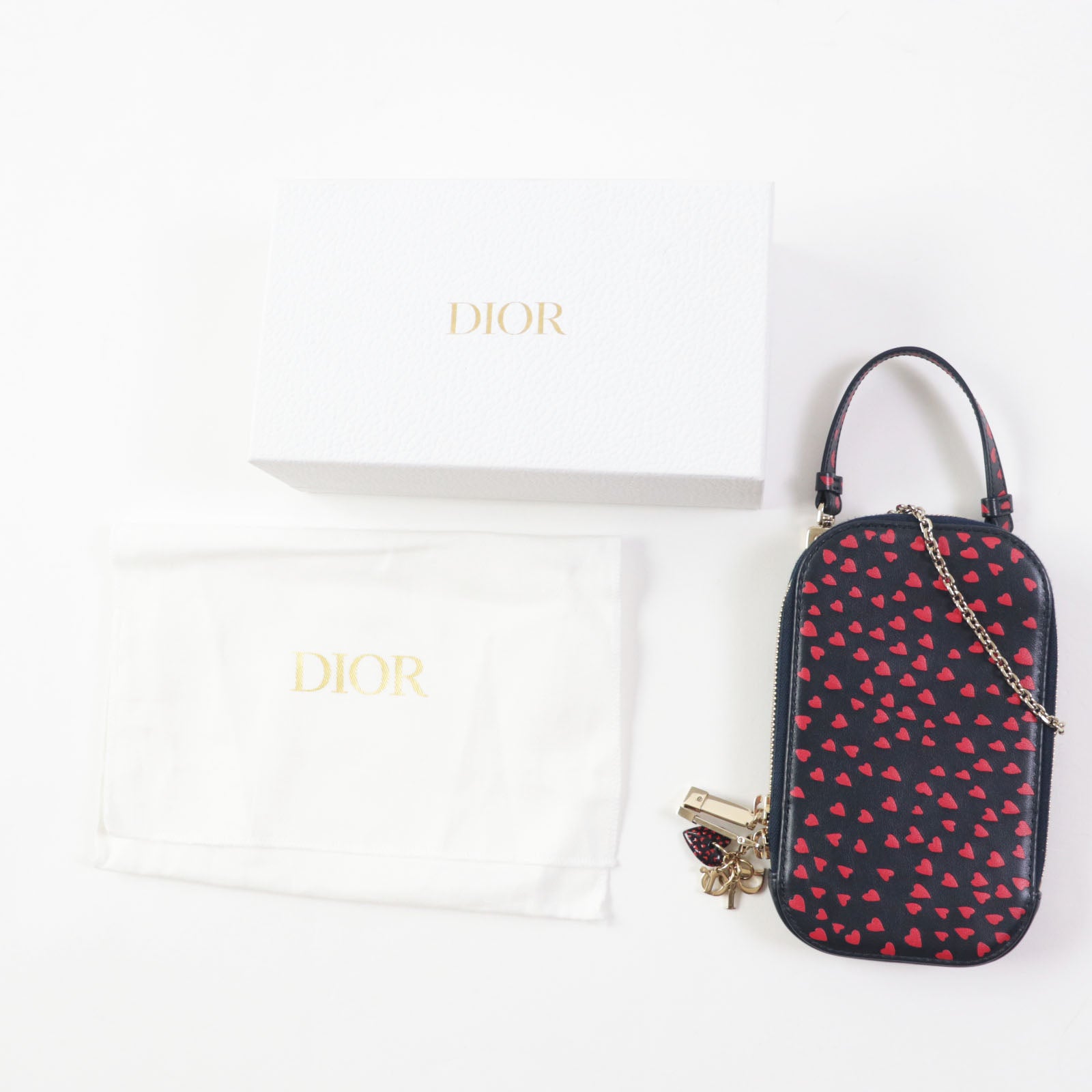 Dior I Love Paris Heart Pattern 2WAY Bag