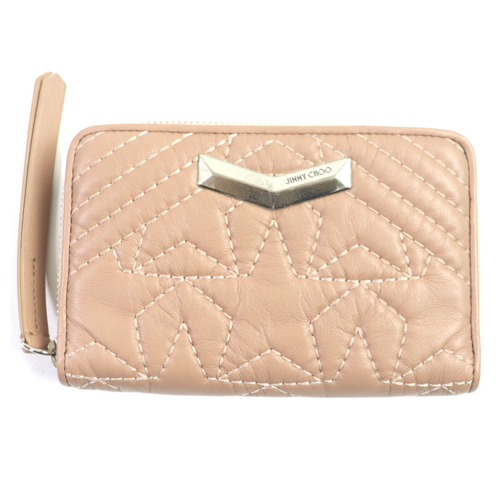 Jimmy Choo LEA Star Quilted Leather Wallet