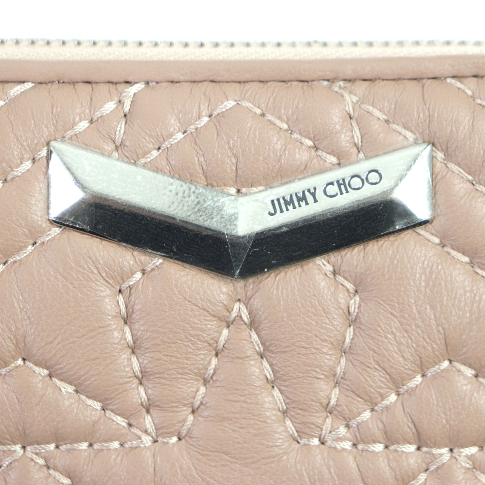 Jimmy Choo LEA Star Quilted Leather Wallet