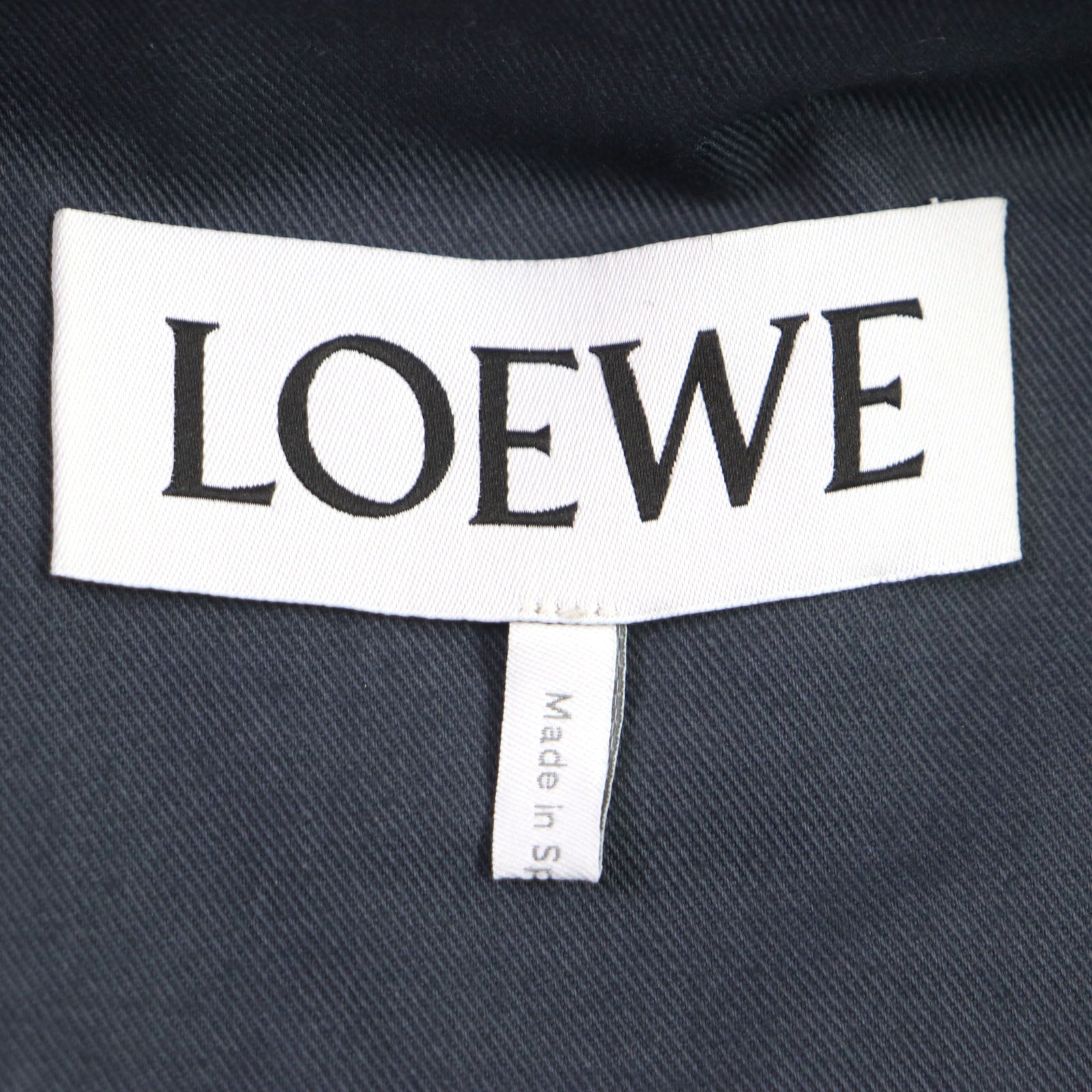 Loewe Cotton Lamb Leather Anagram Jacket