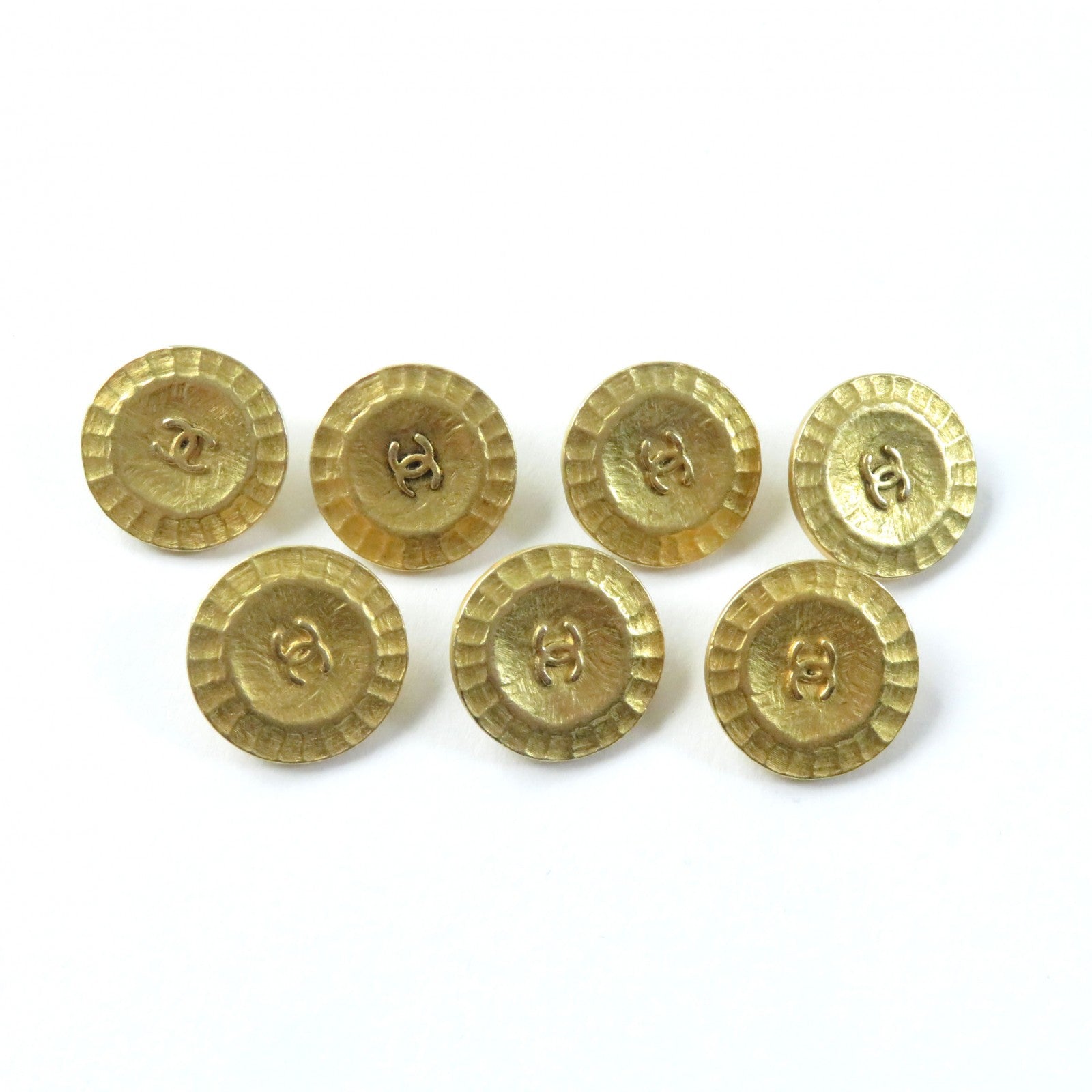 Chanel Vintage COCO Mark Buttons Set of 7