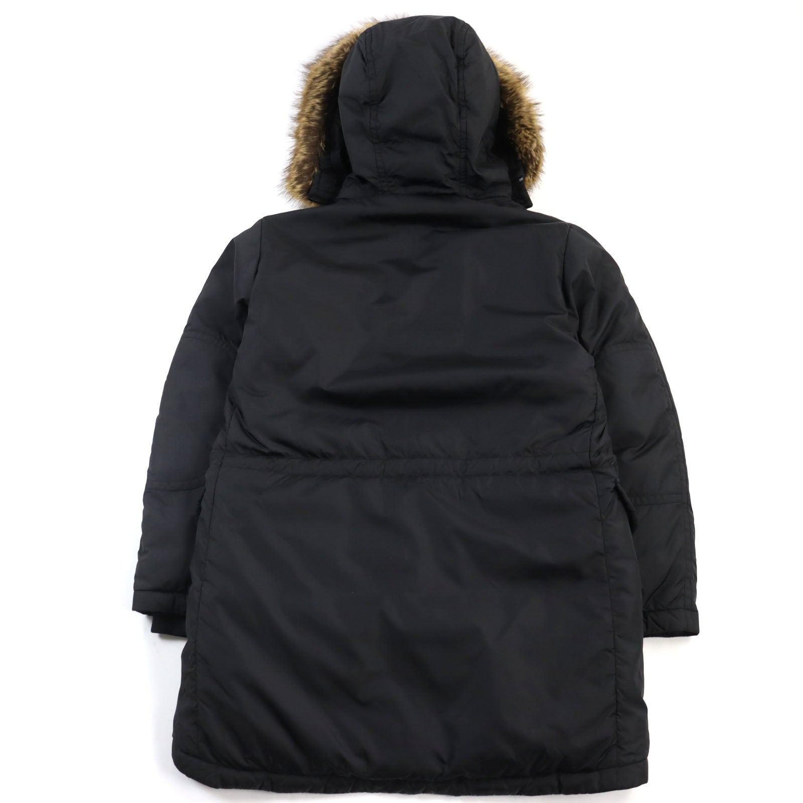 Moncler Nylon Hooded Down Jacket Black