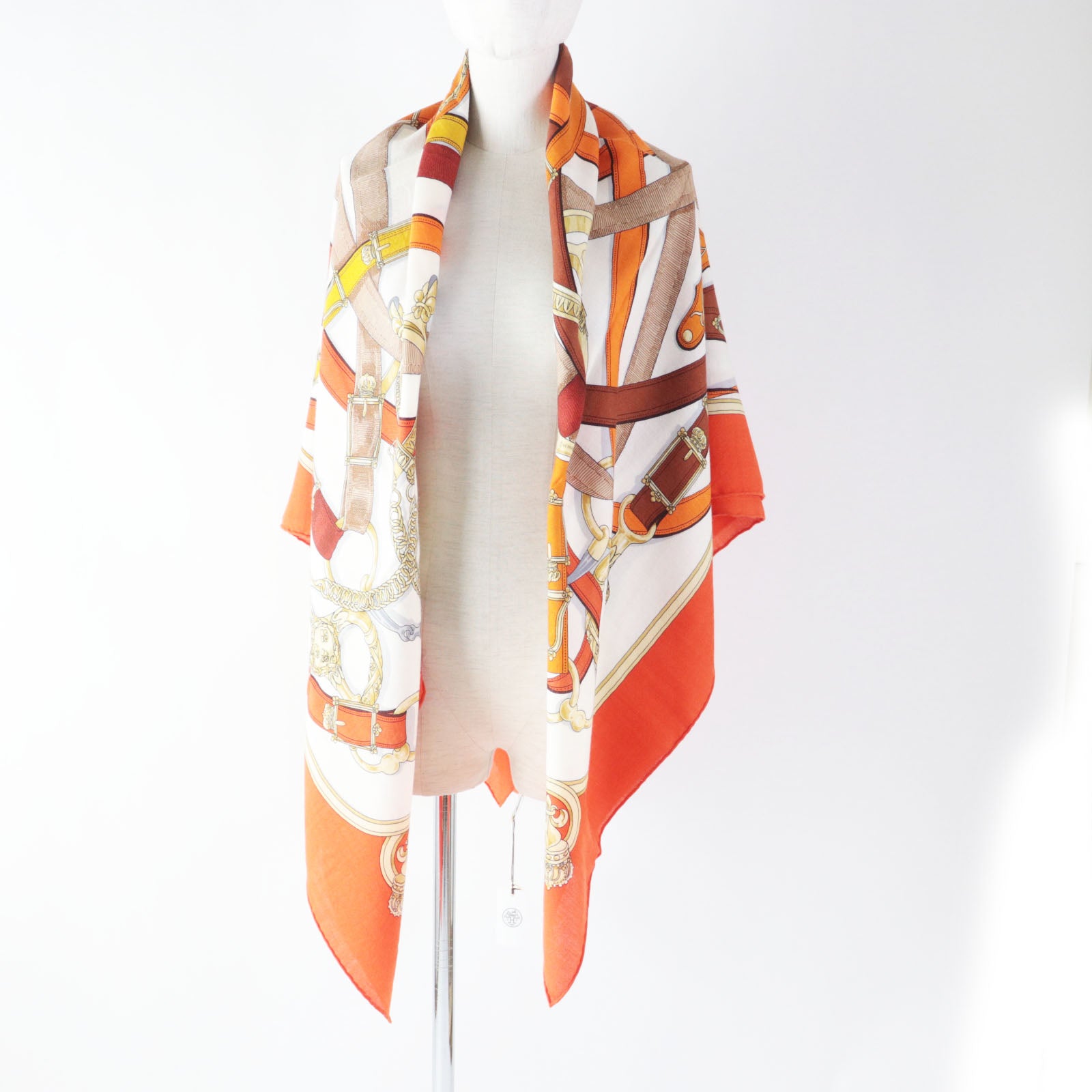 Hermes Carre 140 CAVALCADOUR Scarf